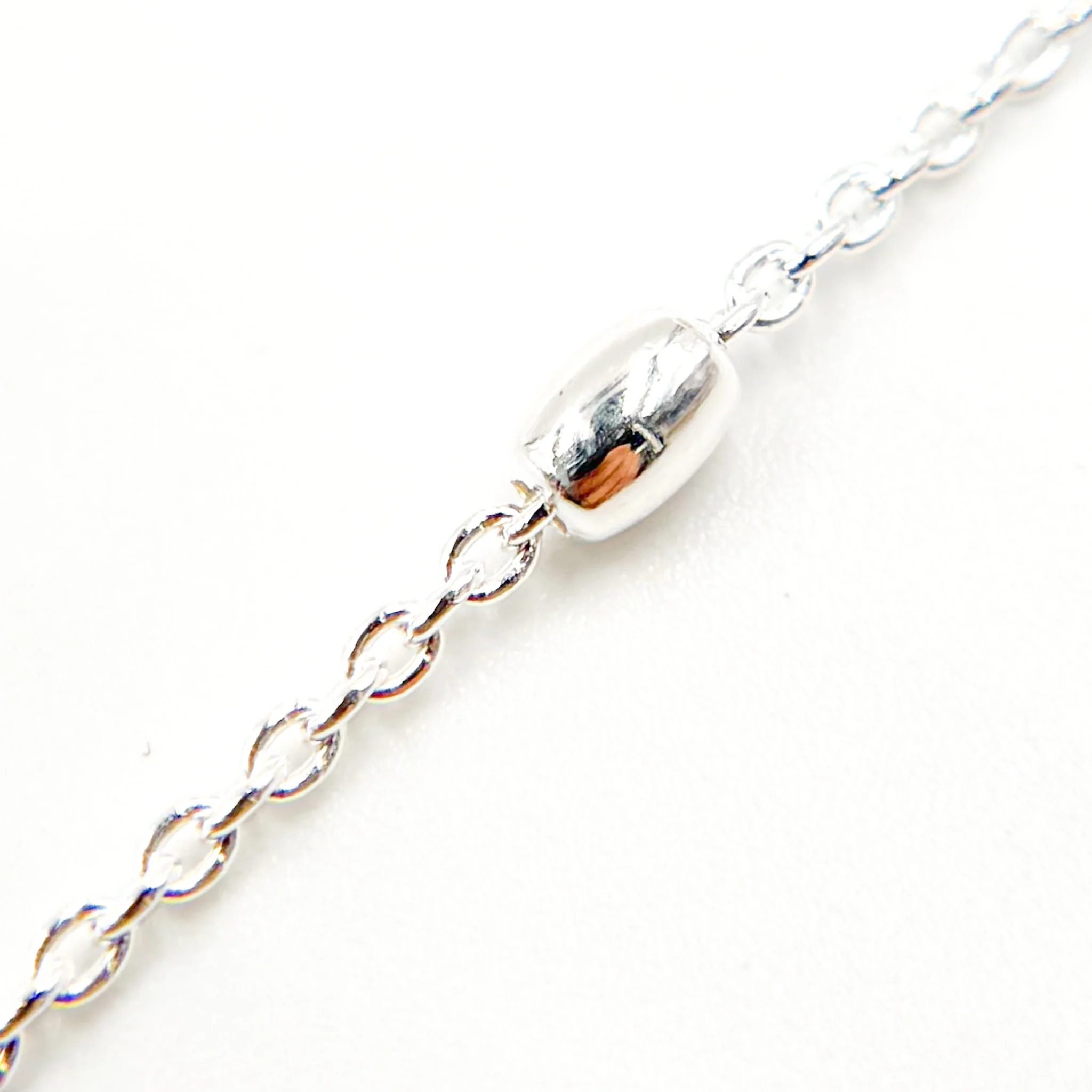 1471.1SS. 925 Sterling Silver Satellite Chain - Image 5