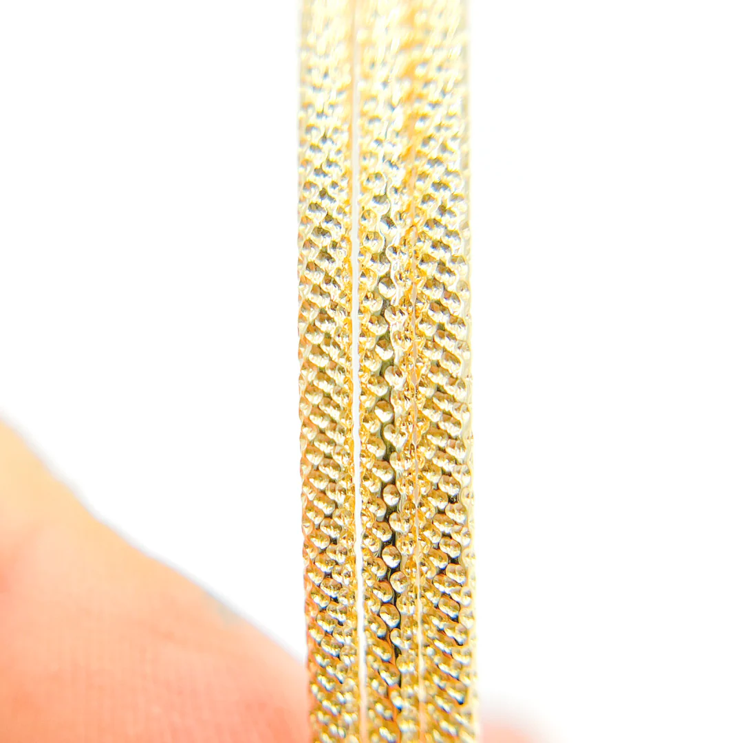 Bangle1. 14K Solid Gold Bangle Smooth Hammered - Image 7