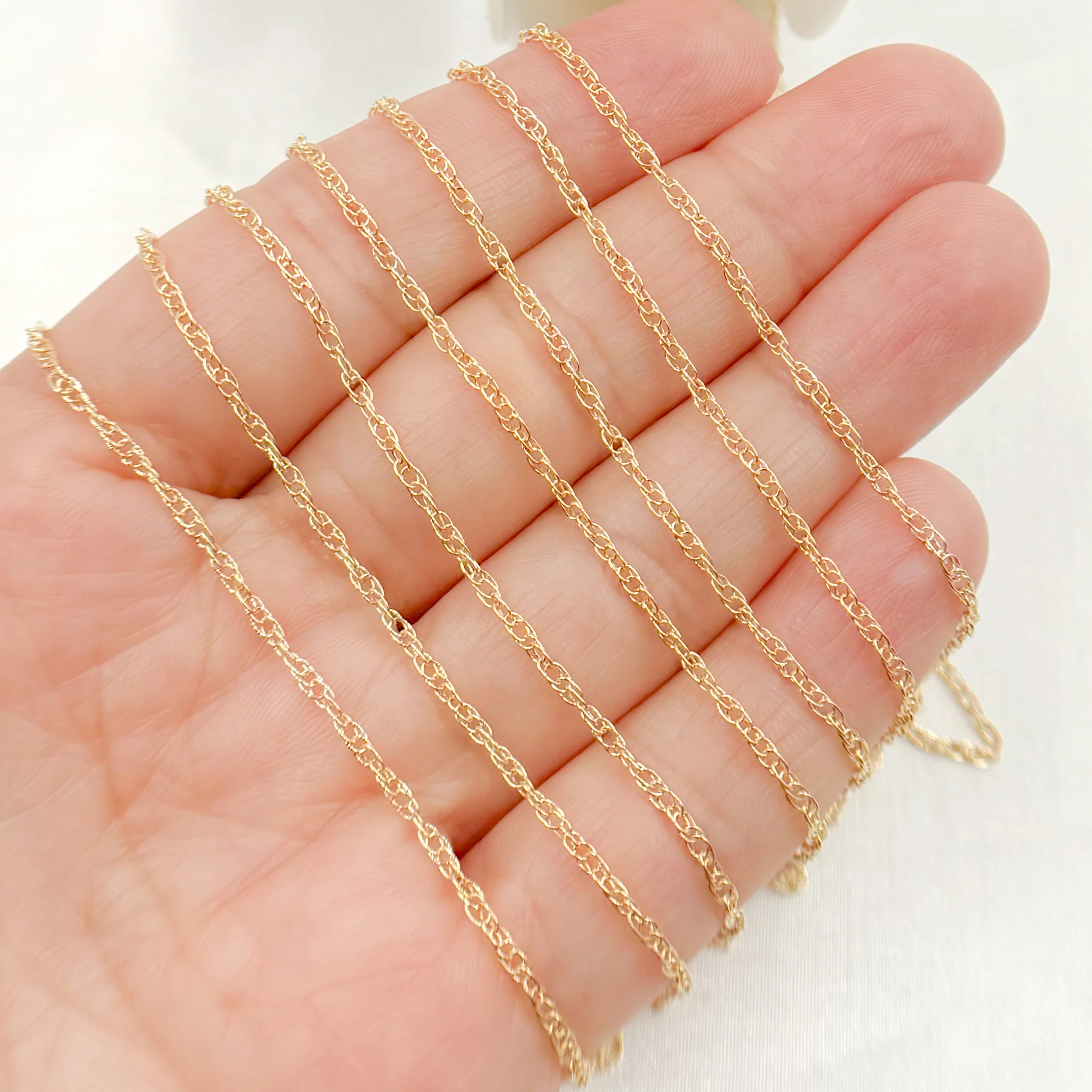 010RGF. 14K Gold Filled Rope Chain - Image 3