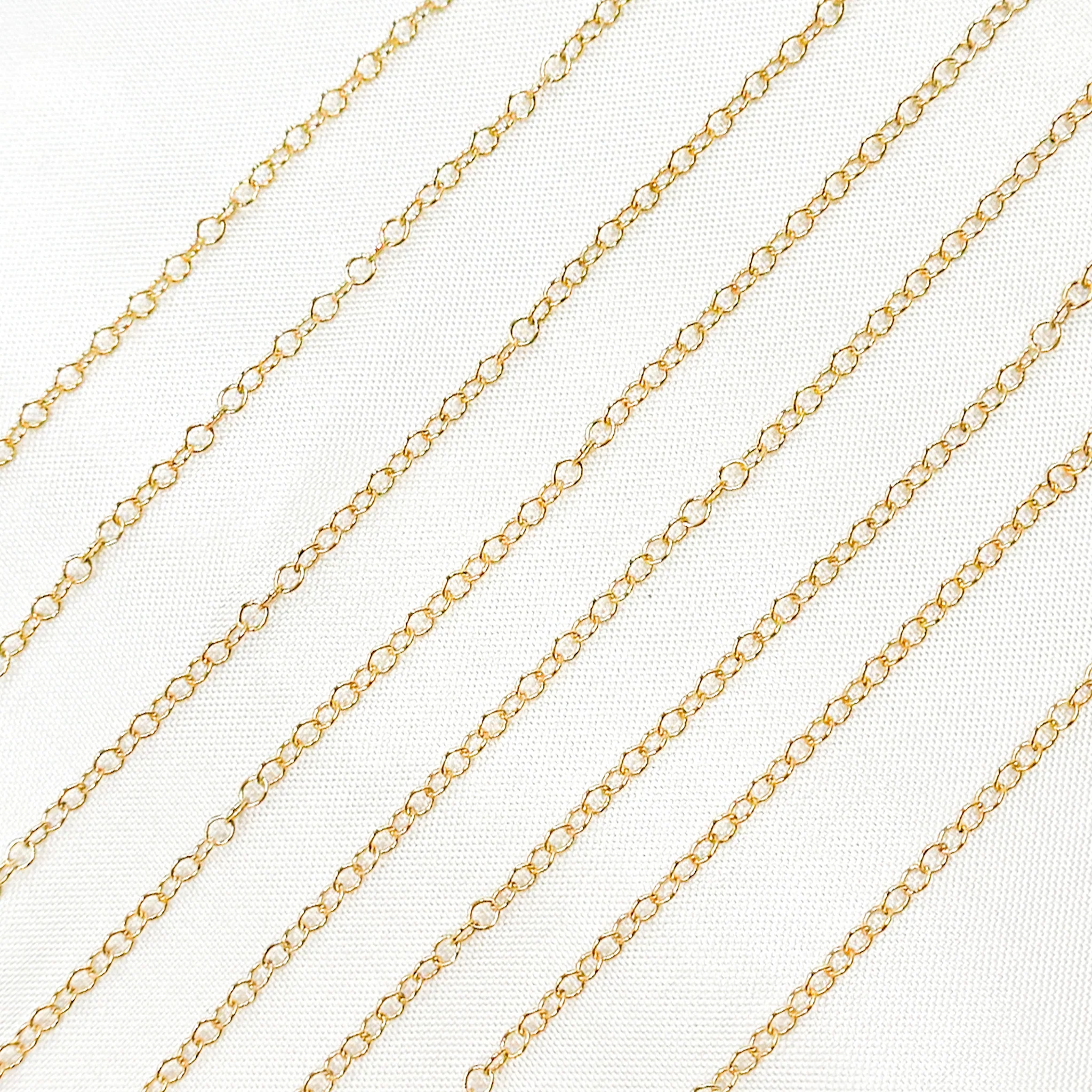 1318GF. 14K Gold-Filled Cable Chain - Image 3