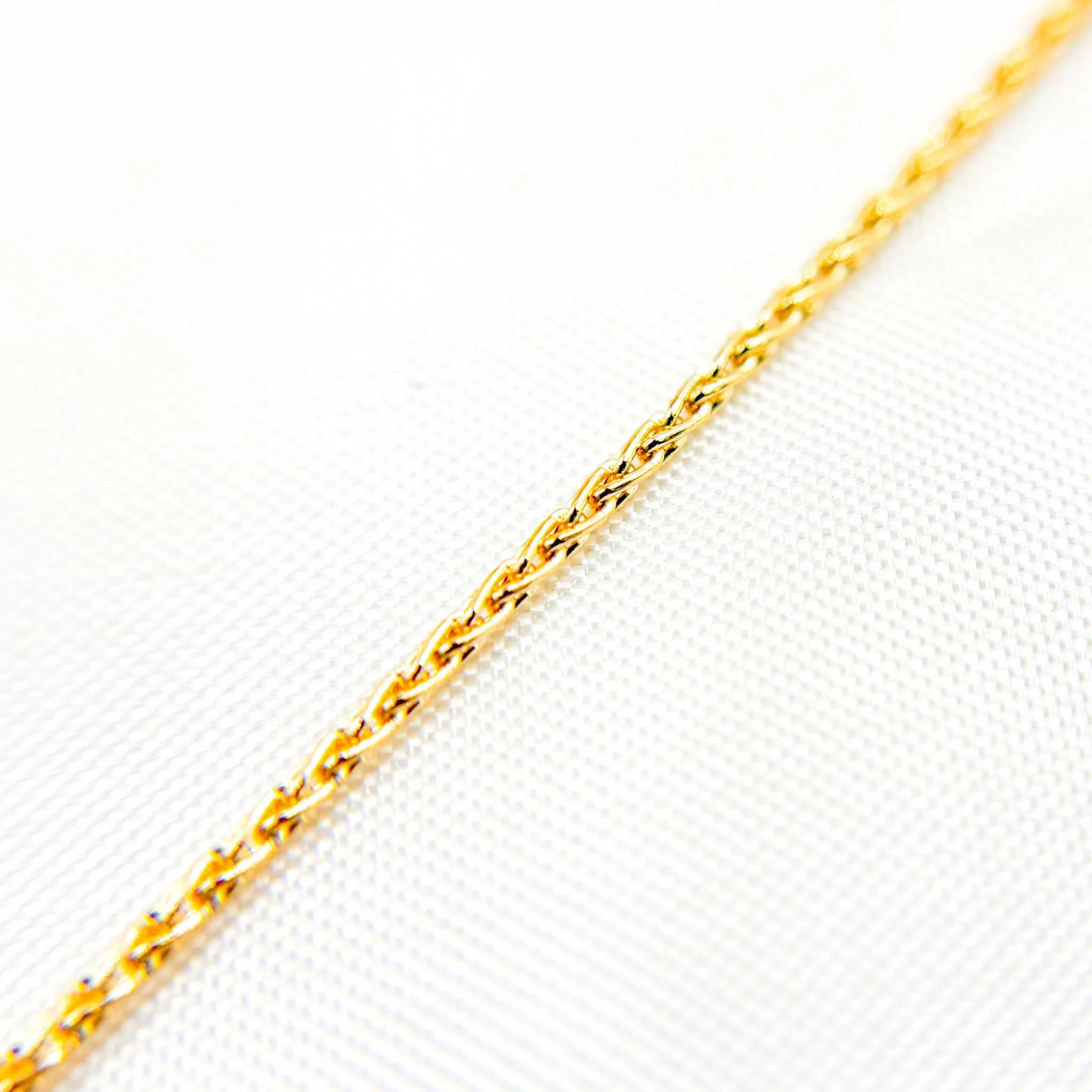 914GF. 14K Gold Filled Beading Cordette Chain - Image 3