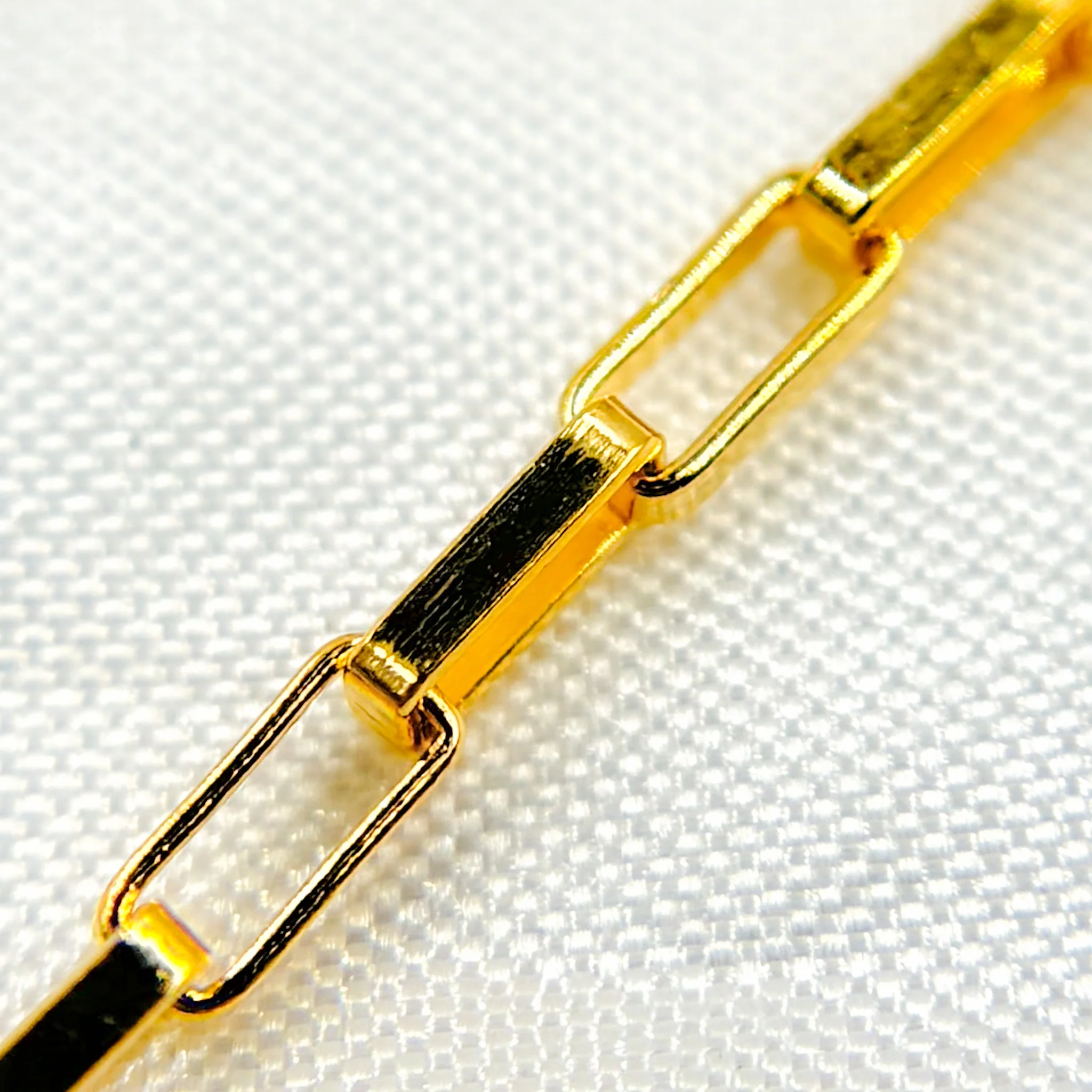 353GF. 14K Gold Filled Box Link Chain - Image 6