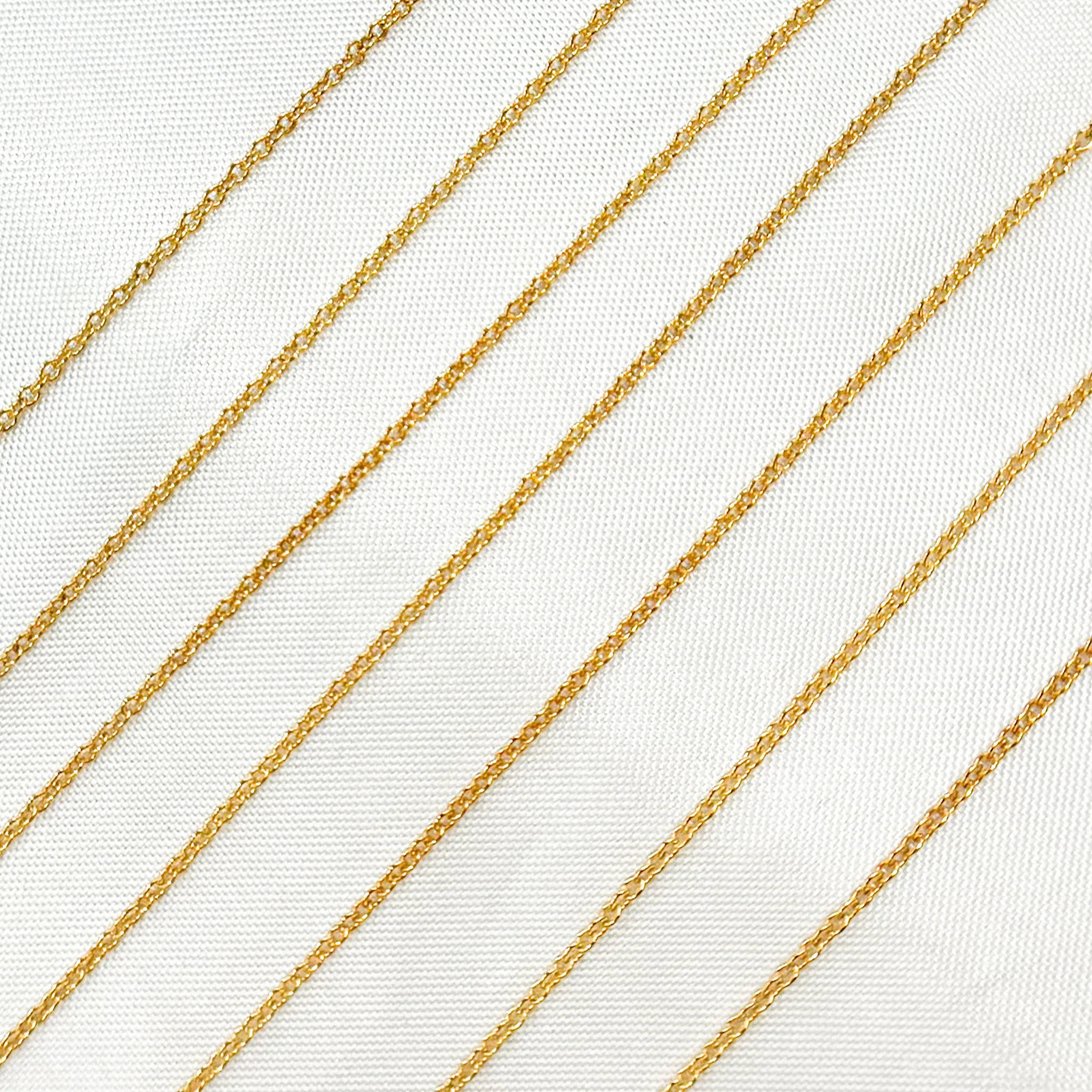 1132GF. 14K Gold Filled Cable Chain - Image 4