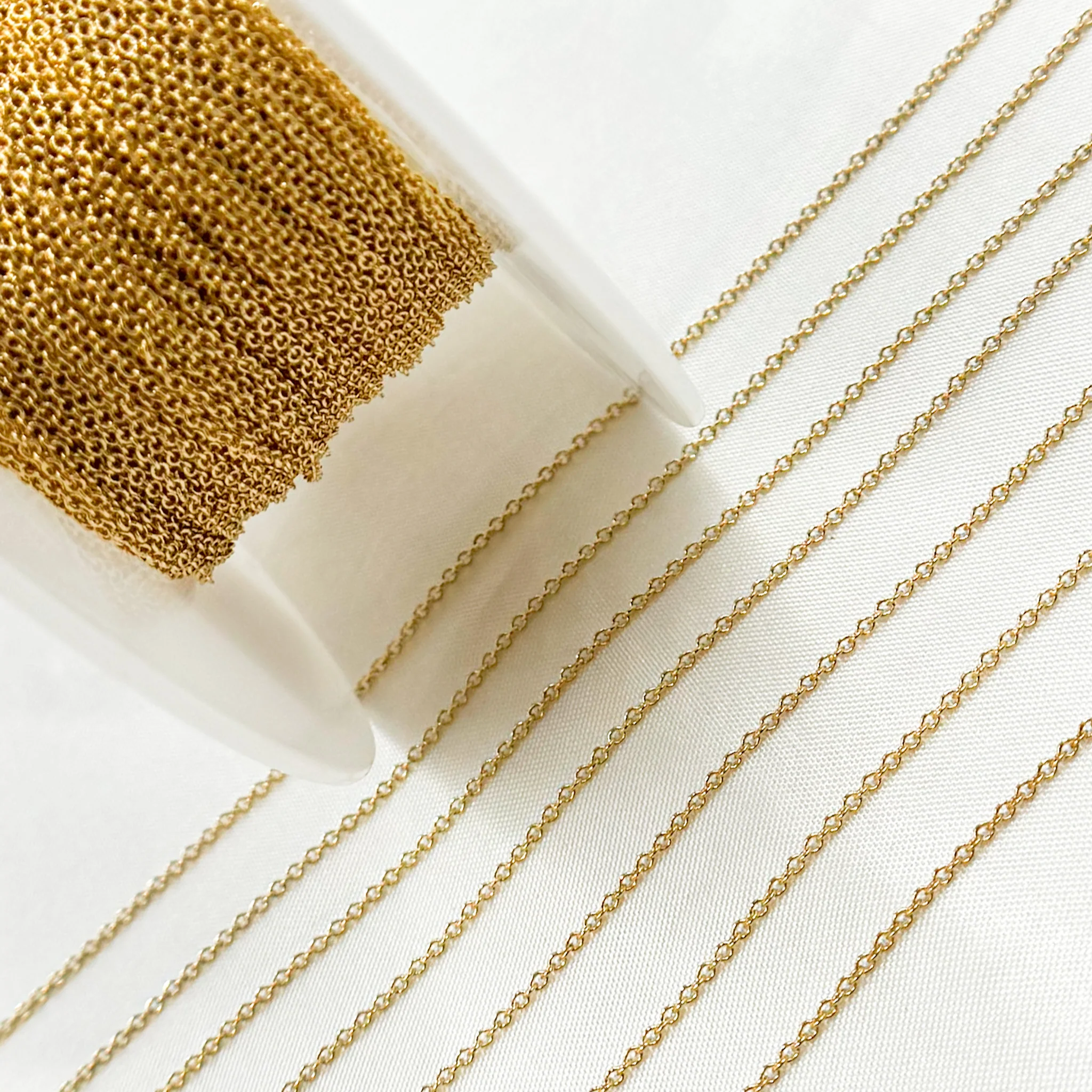 1132GF. 14K Gold Filled Cable Chain - Image 5