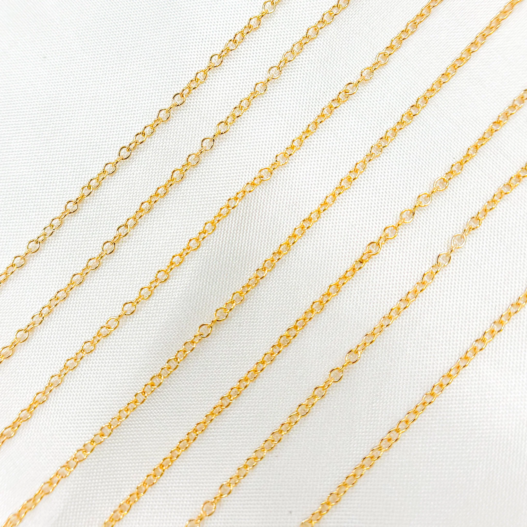1322GF. 14K Gold Filled Cable Chain - Image 4