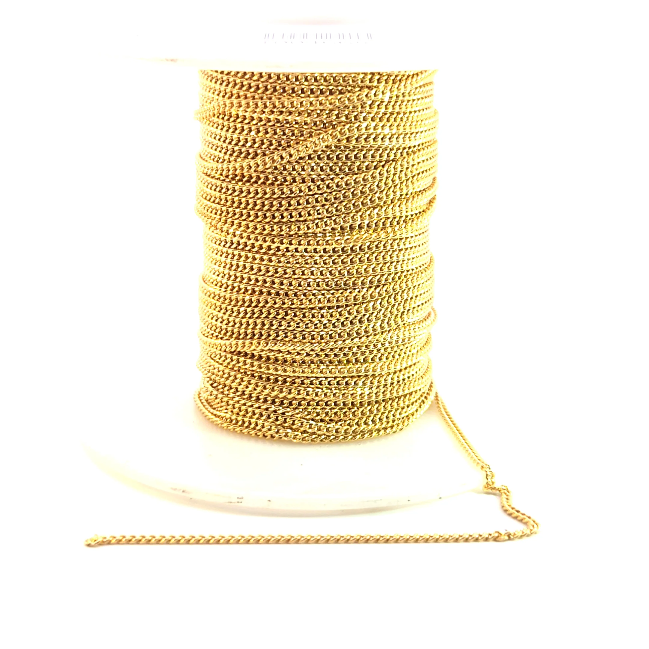 68HRGF. 14K Gold-Filled Flat Curb Chain - Image 6