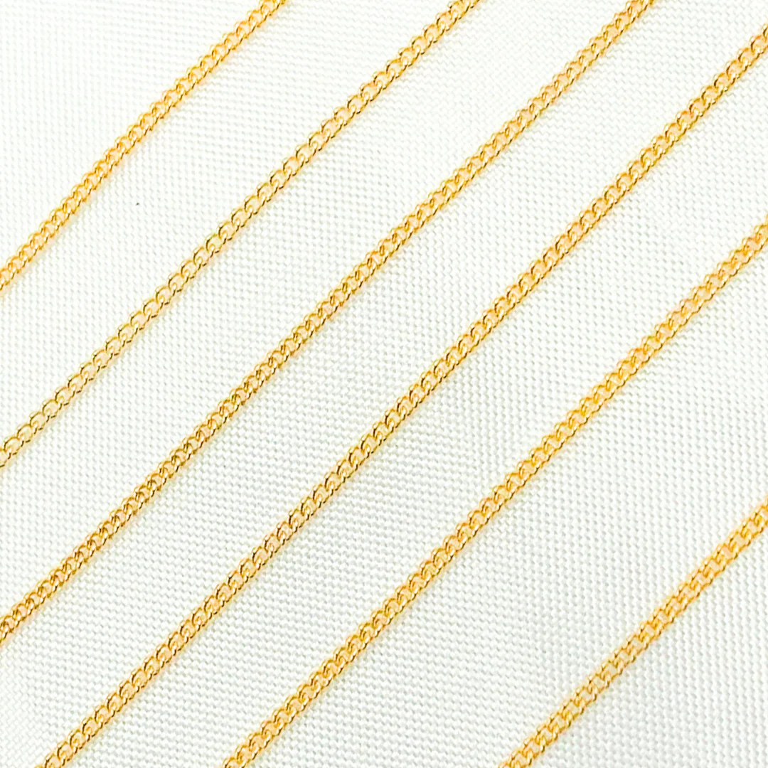 70GF. 14K Gold Filled Curb Chain - Image 3