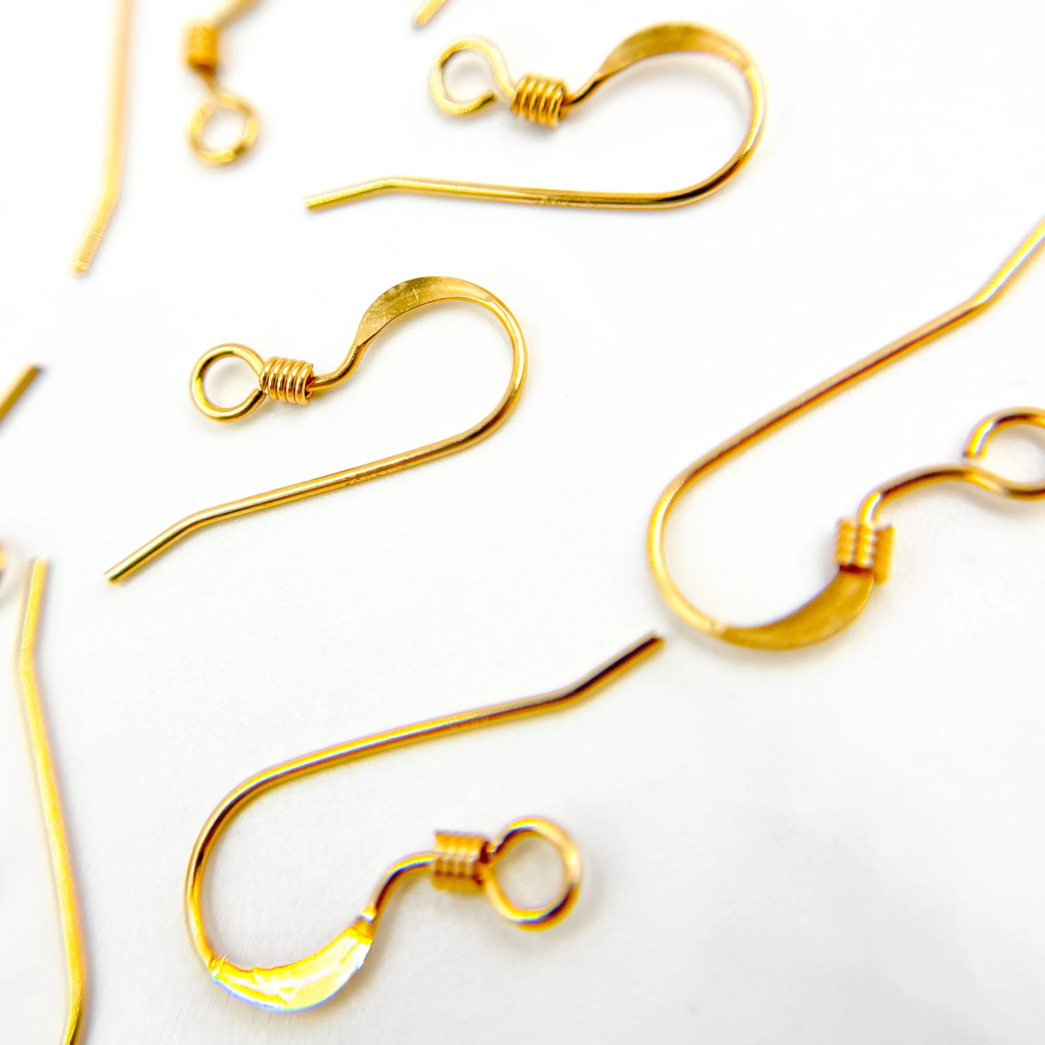 GFEW2. Gold-filled Ear Wire with Coil - Image 4