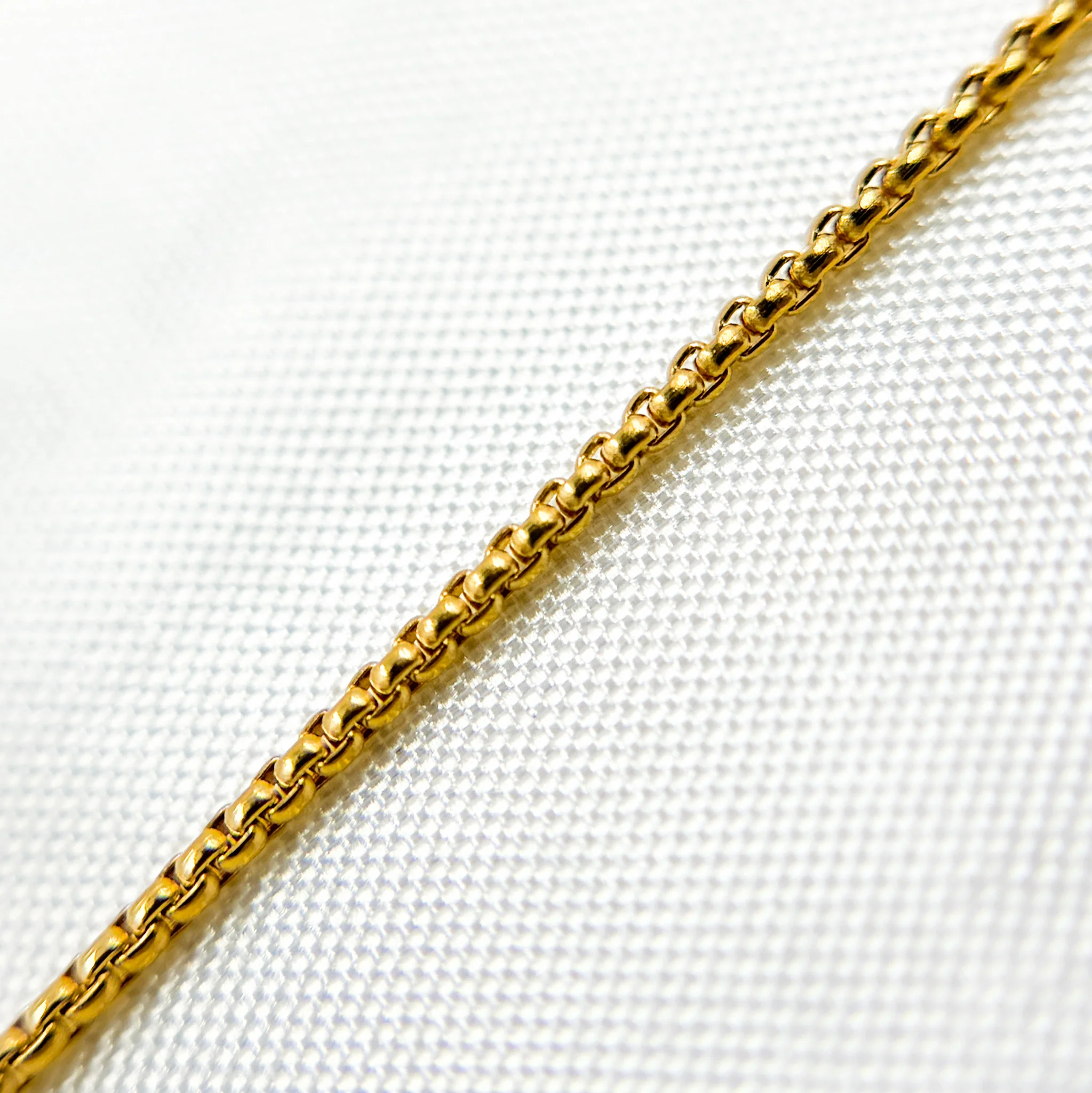 942SRNecklace. 14k Gold Filled Box Finished Necklace - Image 5