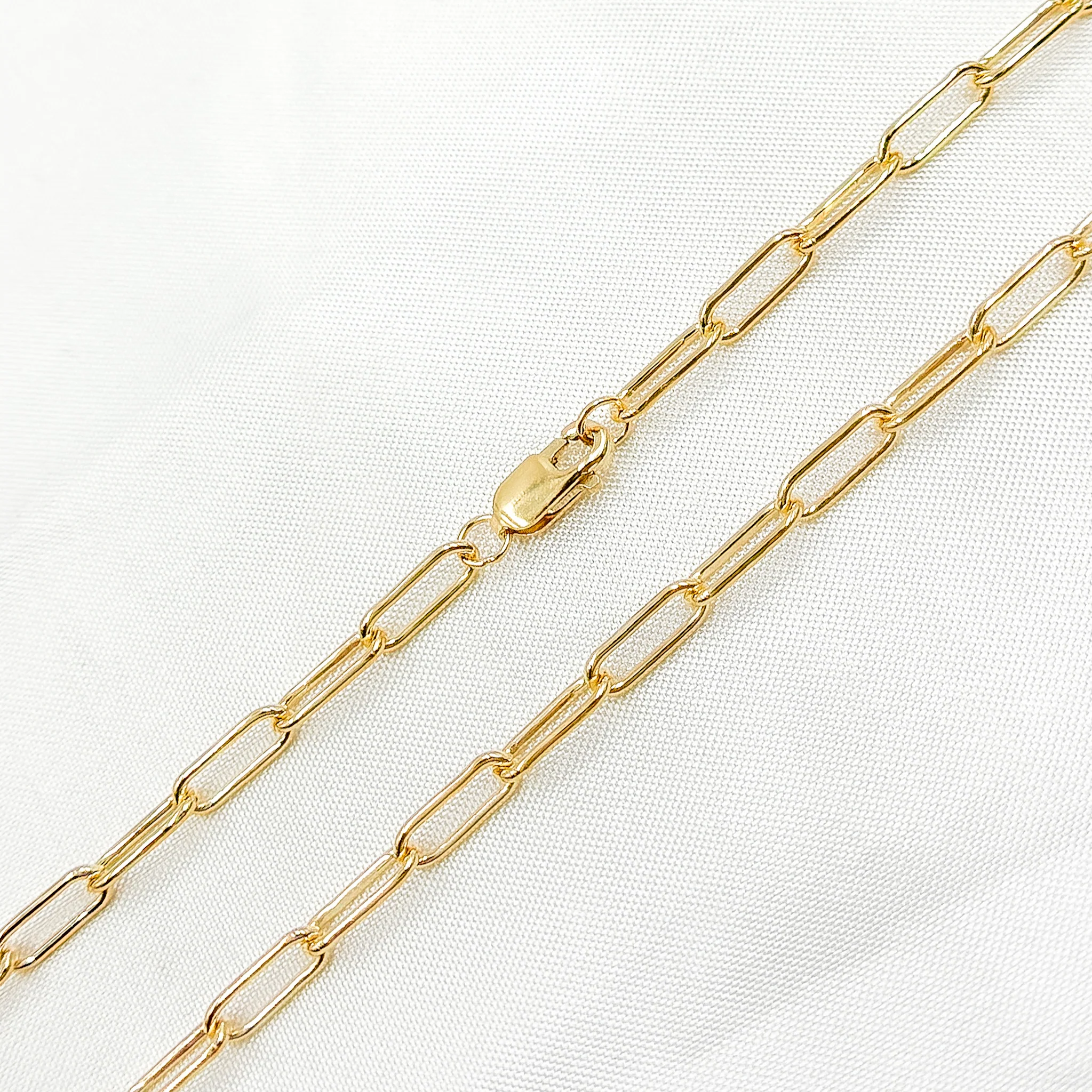 2903GFNecklace. 14k Gold-Filled Smooth Paperclip Necklace - Image 3