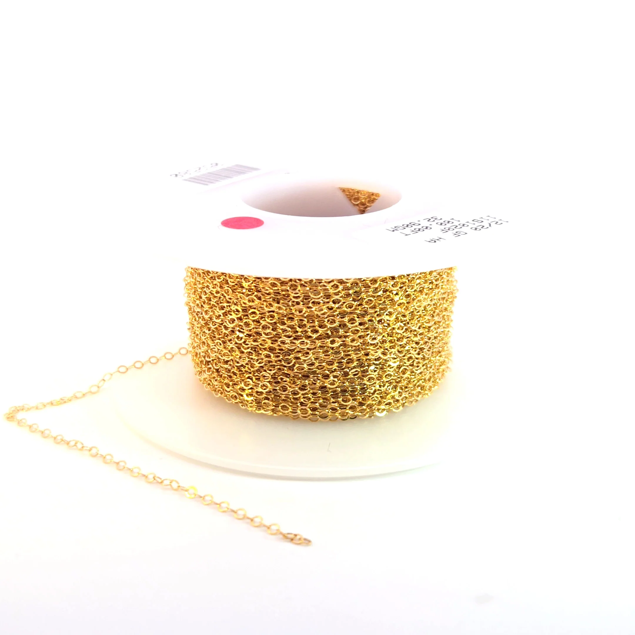 1020FGF. 14k Gold Filled Flat Cable Chain - Image 7