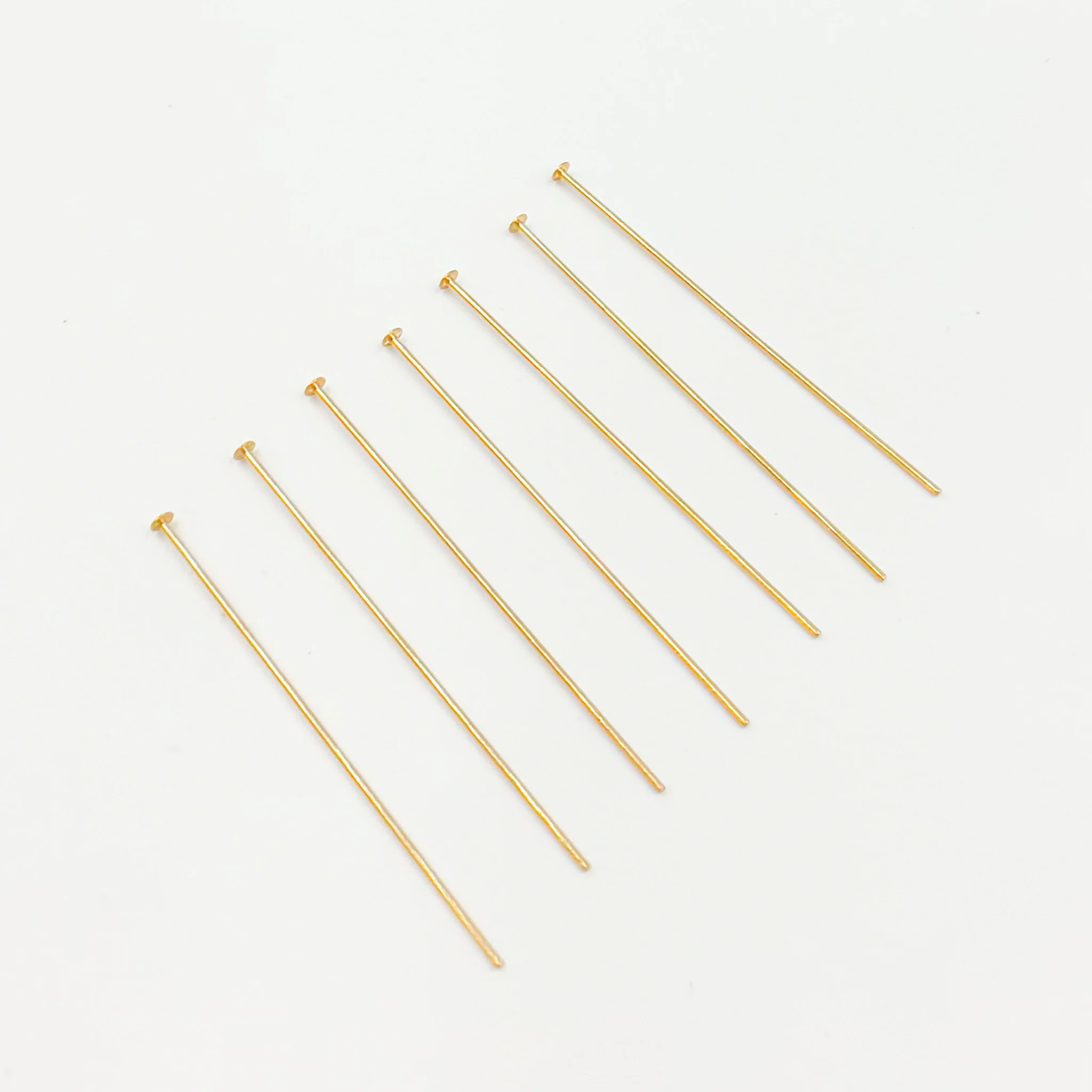725C1.50. 22 Gauge Gold-filled Flat 1.5 Inch Headpin - Image 4