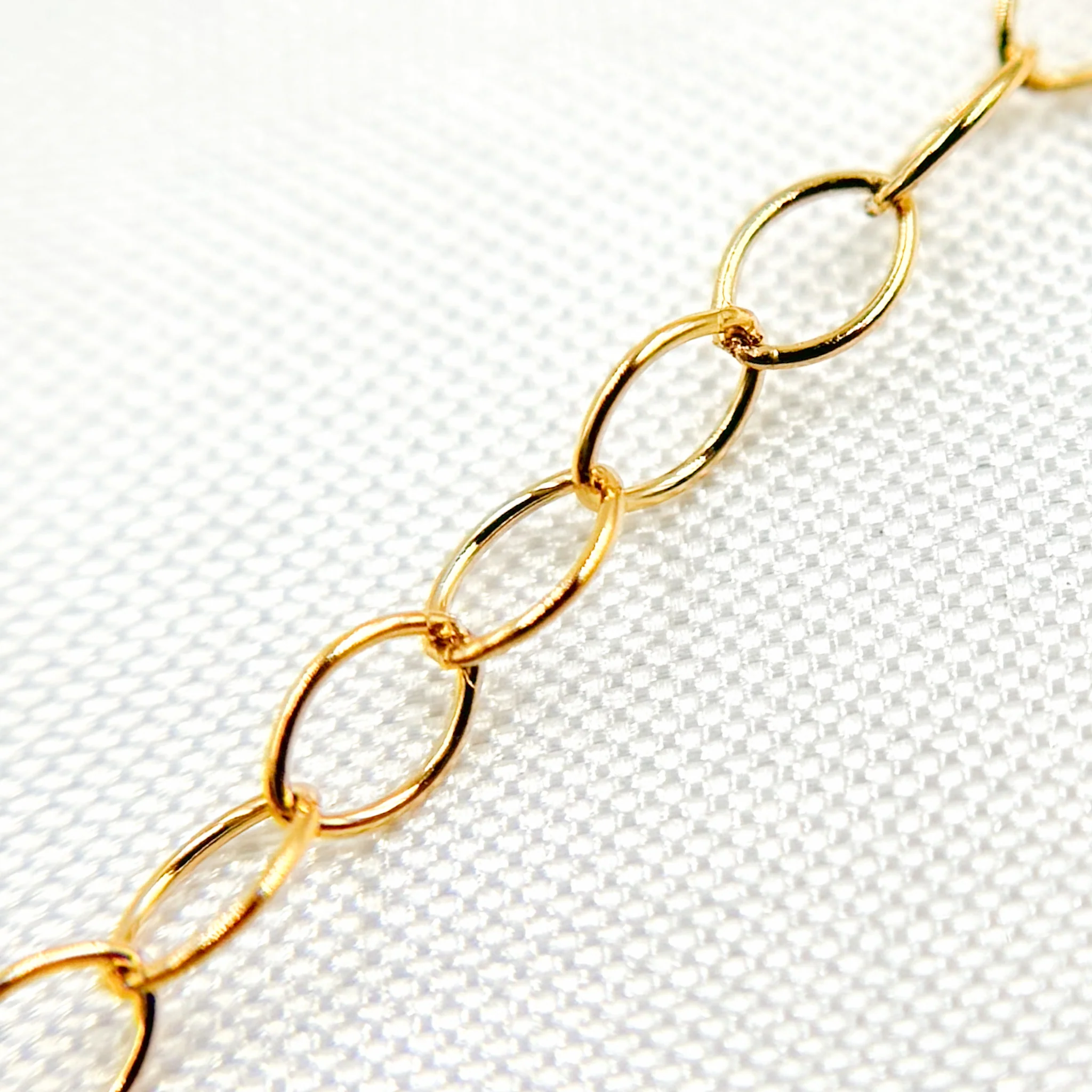 1310GF. 14K Gold Filled Smooth Cable Chain - Image 5