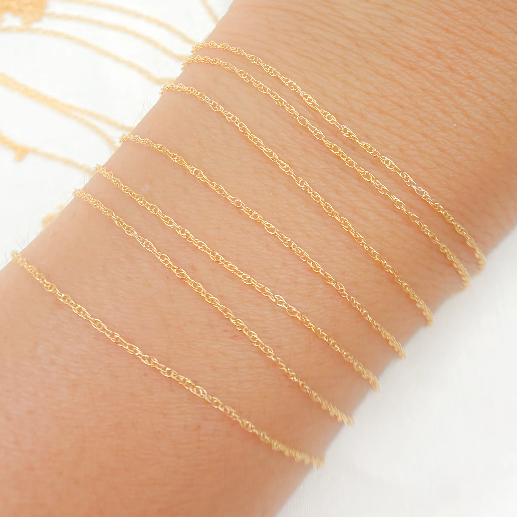 09RGF. 14K Gold Filled Rope Chain
