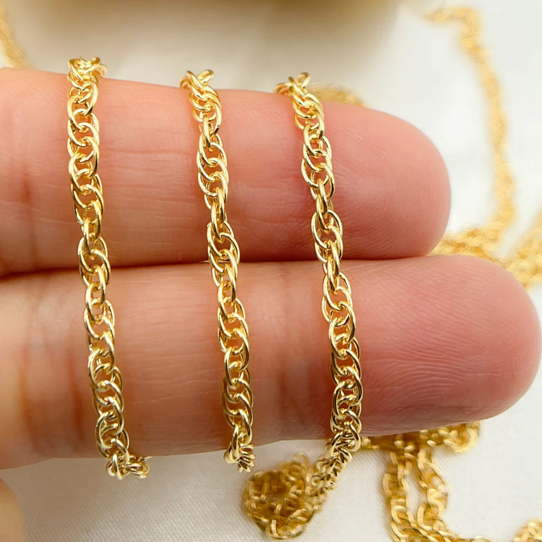 020RGF. 14k Gold Filled Rope Chain - Image 3