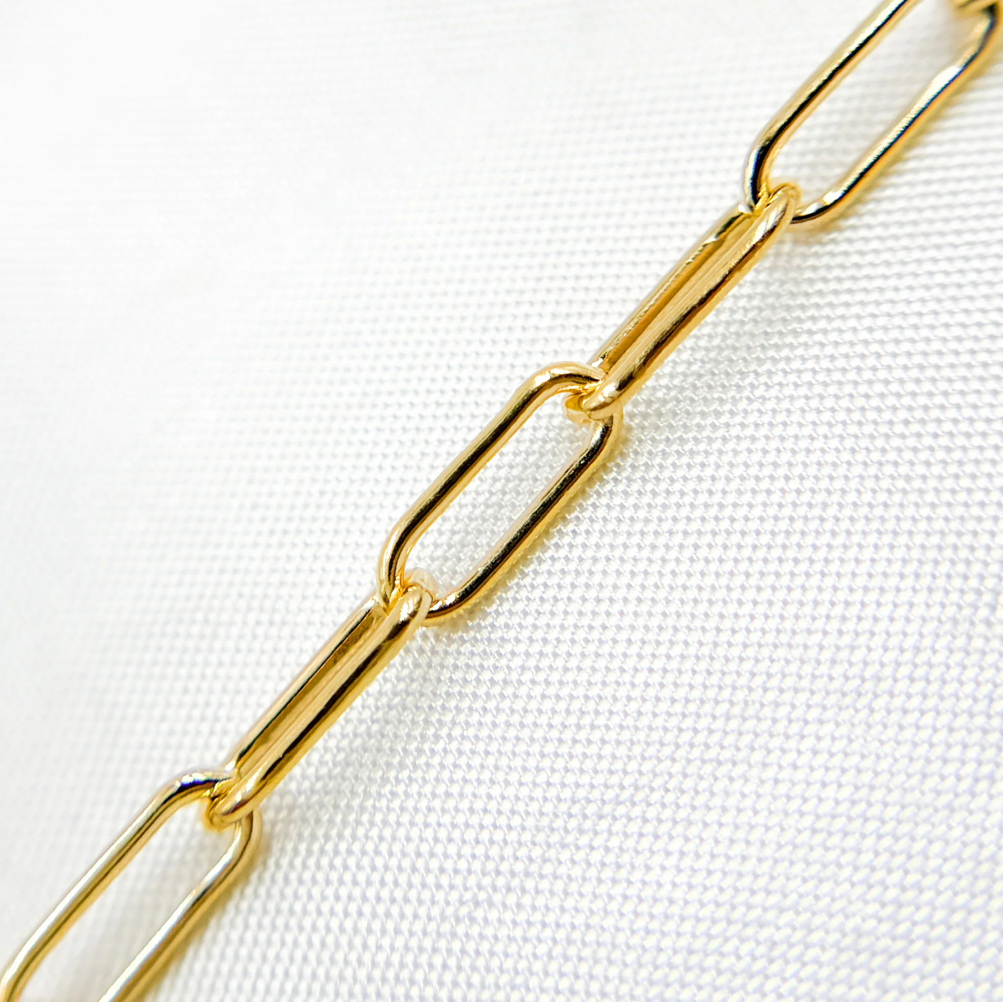 2505GFNecklace. 14K Gold-Filled Smooth Paperclip Finished Necklace - Image 6