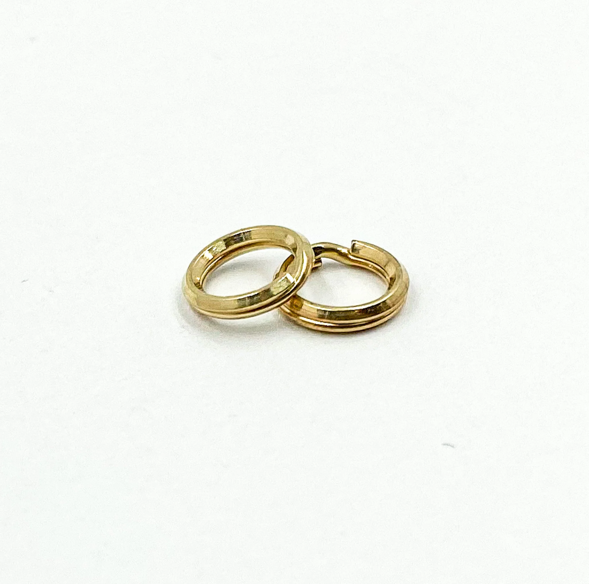 GFSPLITJR. Split Gold Filled Jump Ring - Image 3