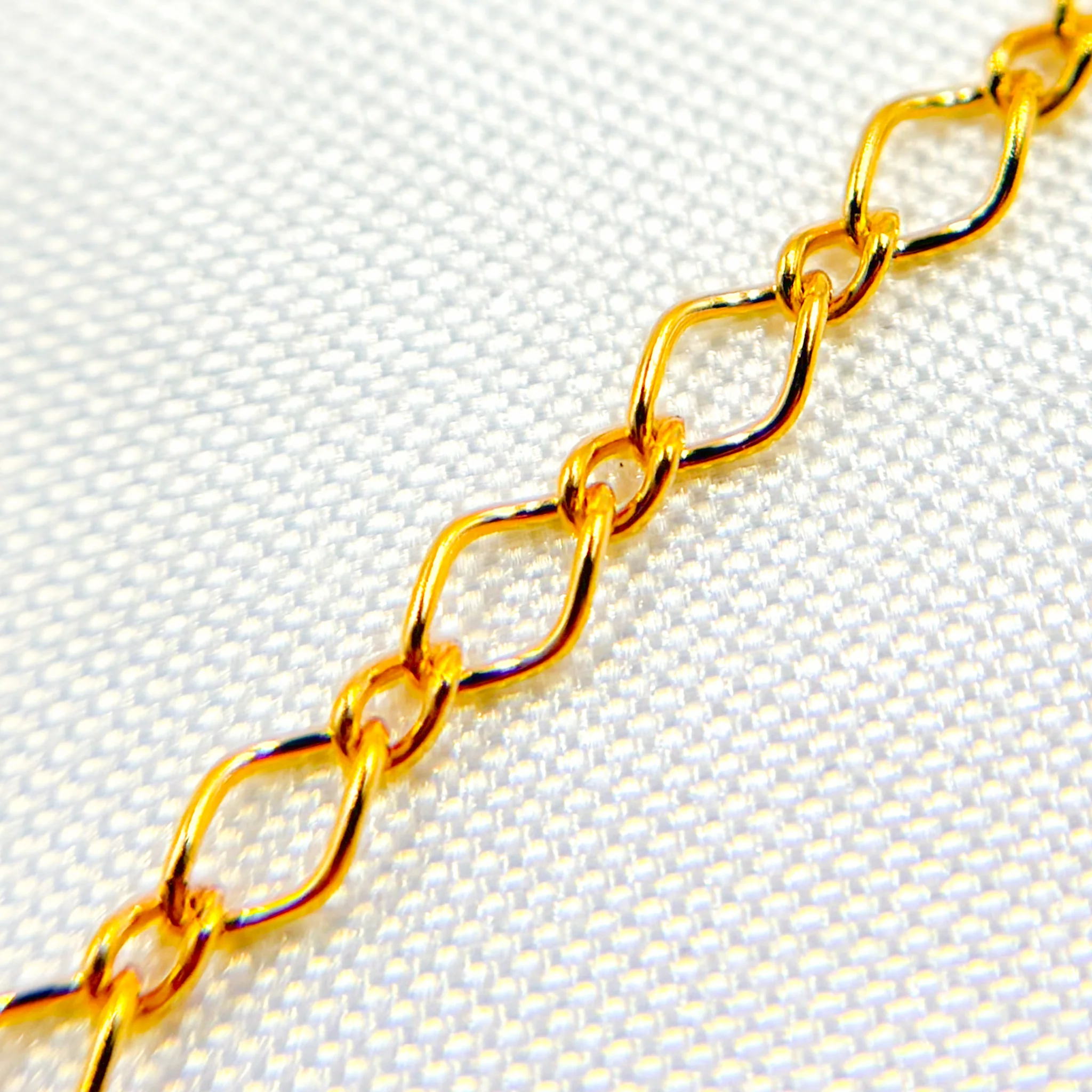13MQGF. 14K Gold Filled Twisted Cable Chain - Image 3
