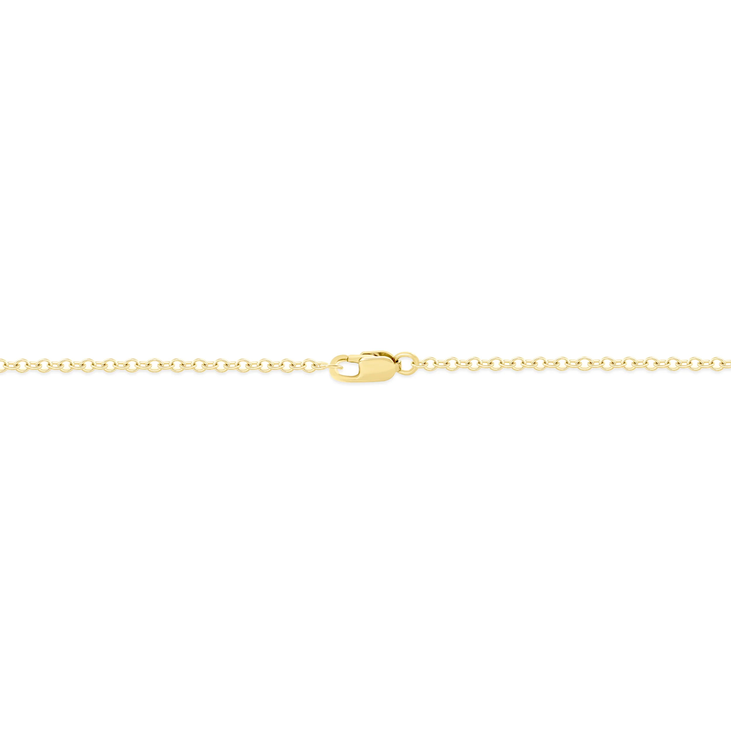 NFB71824PL. 14K Solid Gold Diamond and Gemstone Necklace - Image 3