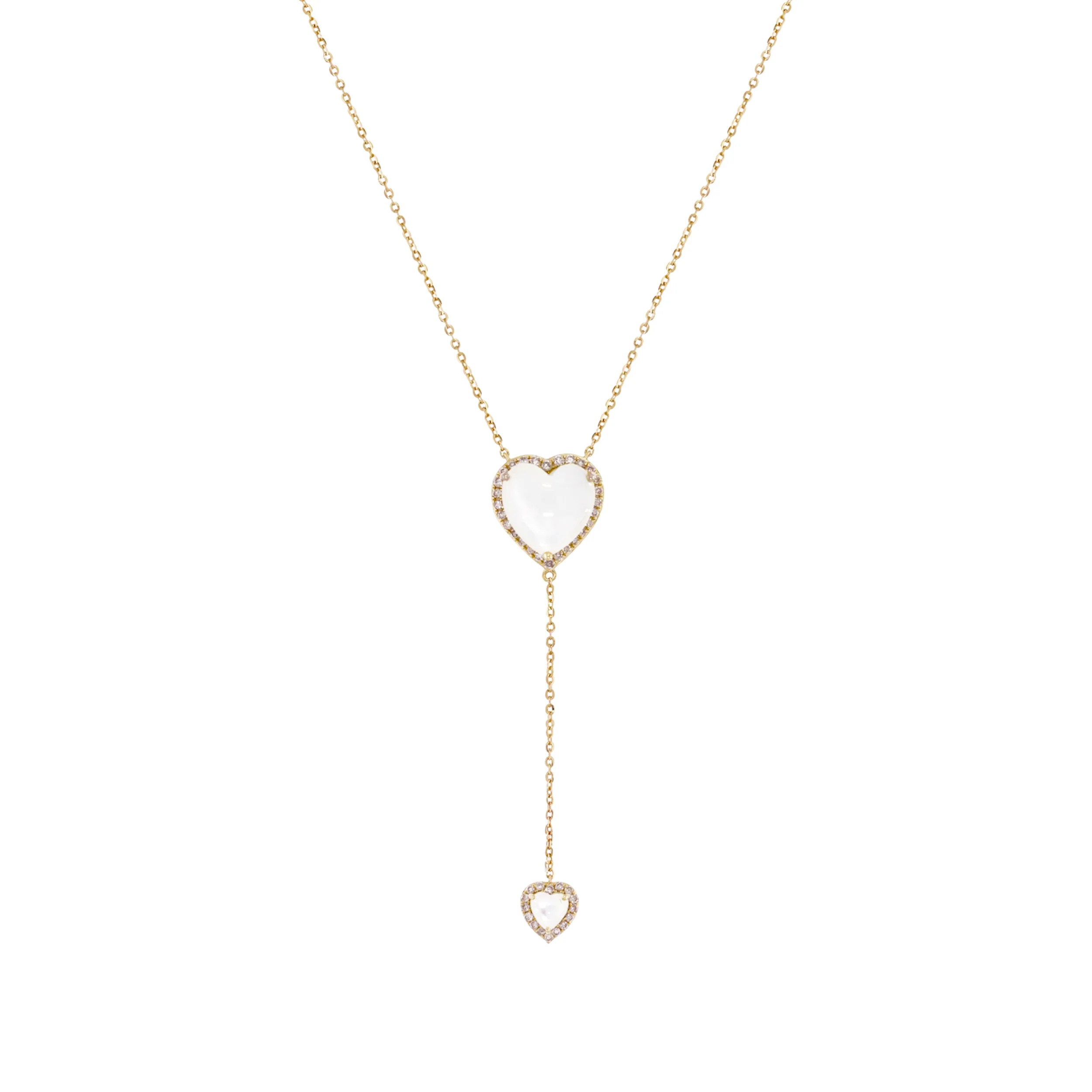 NFE71796PL. 14K Solid Gold Diamond and Gemstone Necklace