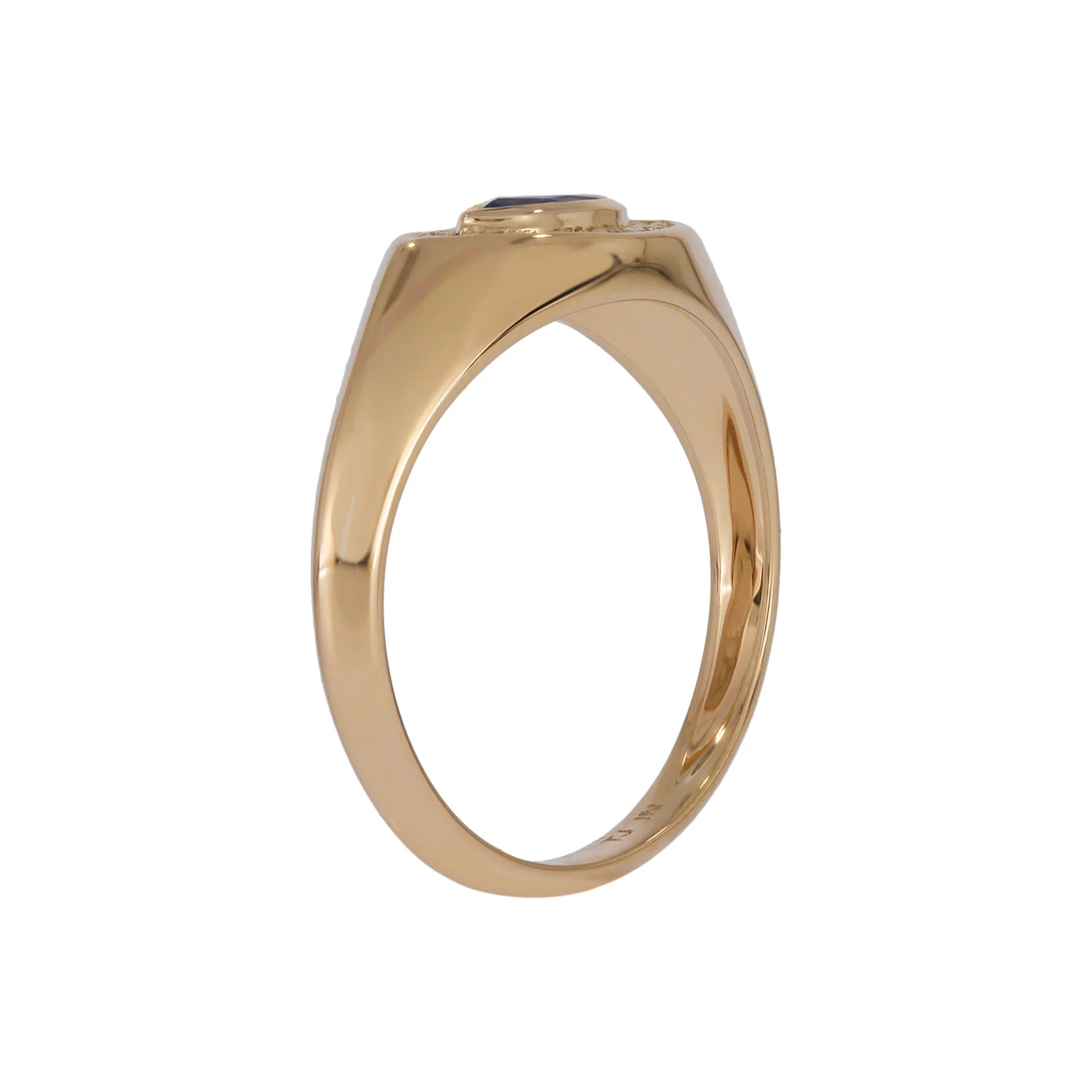RFB18436. 14K Solid Gold Diamond and Gemstone Ring - Image 5