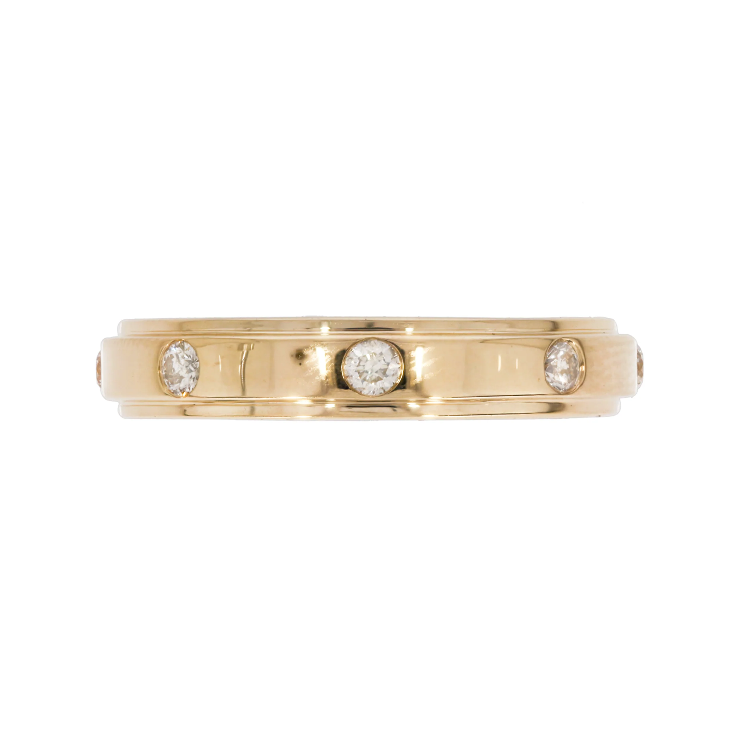 RAF01844. 14K Solid Gold Diamond Ring - Image 2