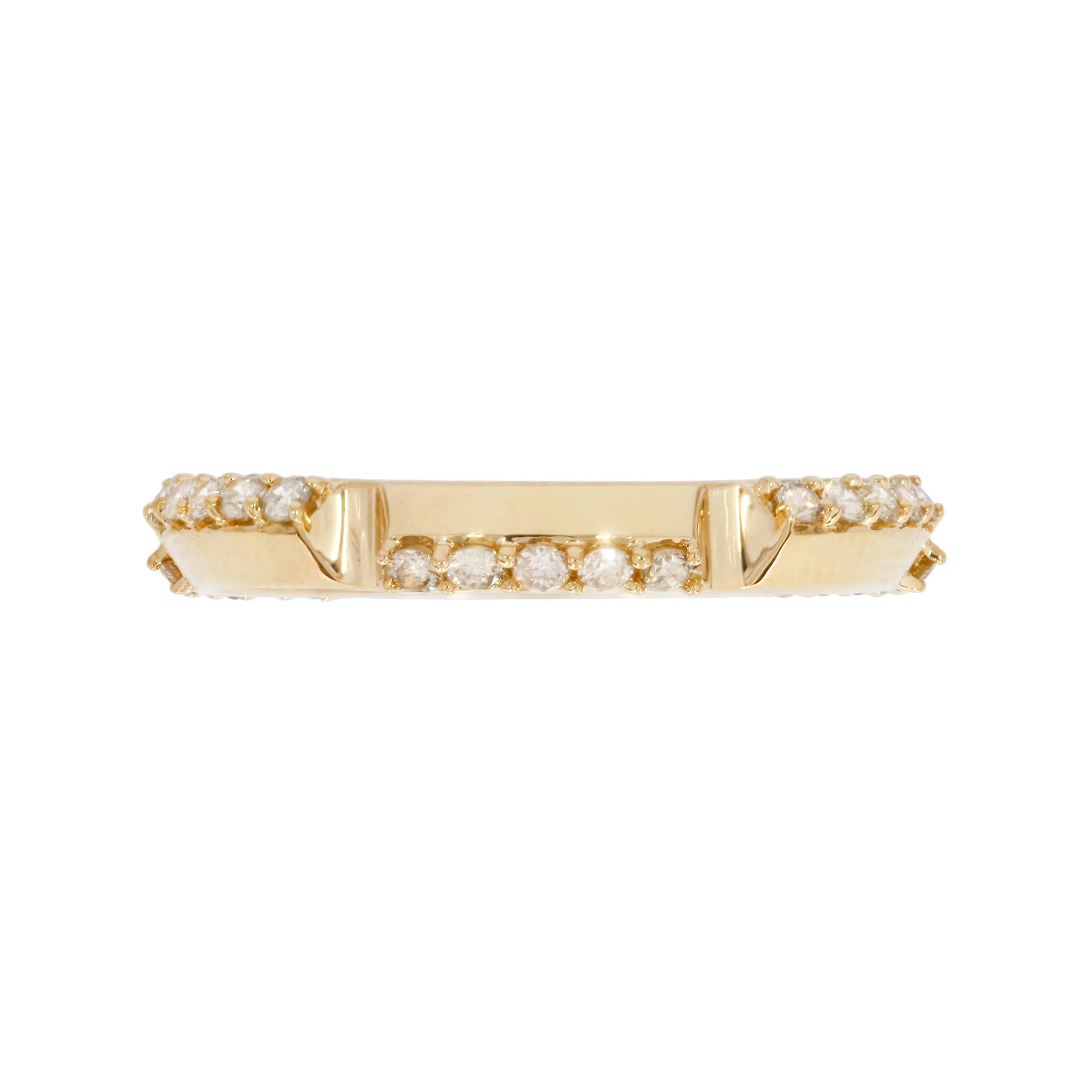 RAG01825. 14K Solid Gold Diamond Ring - Image 3