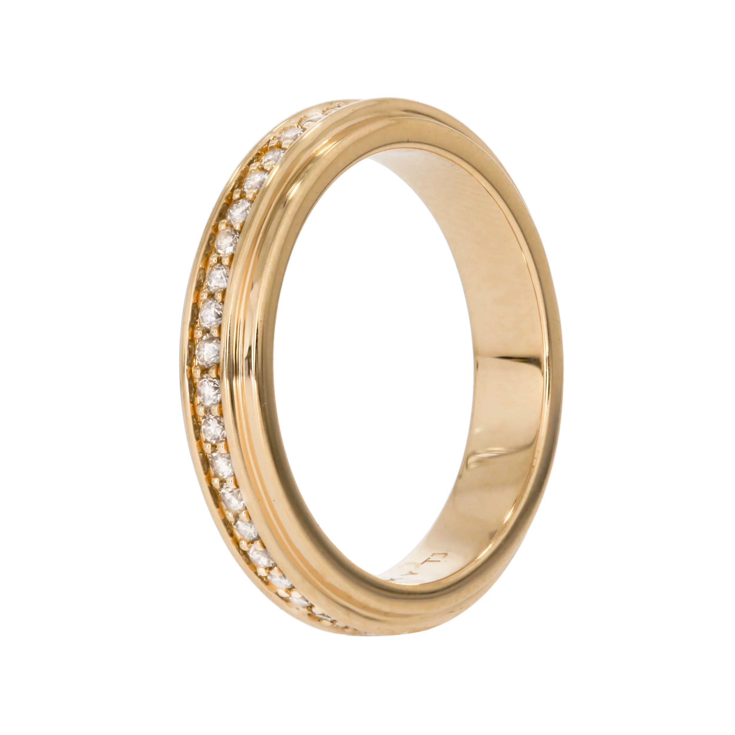 RAH01845. 14K Solid Gold Diamond Ring - Image 3