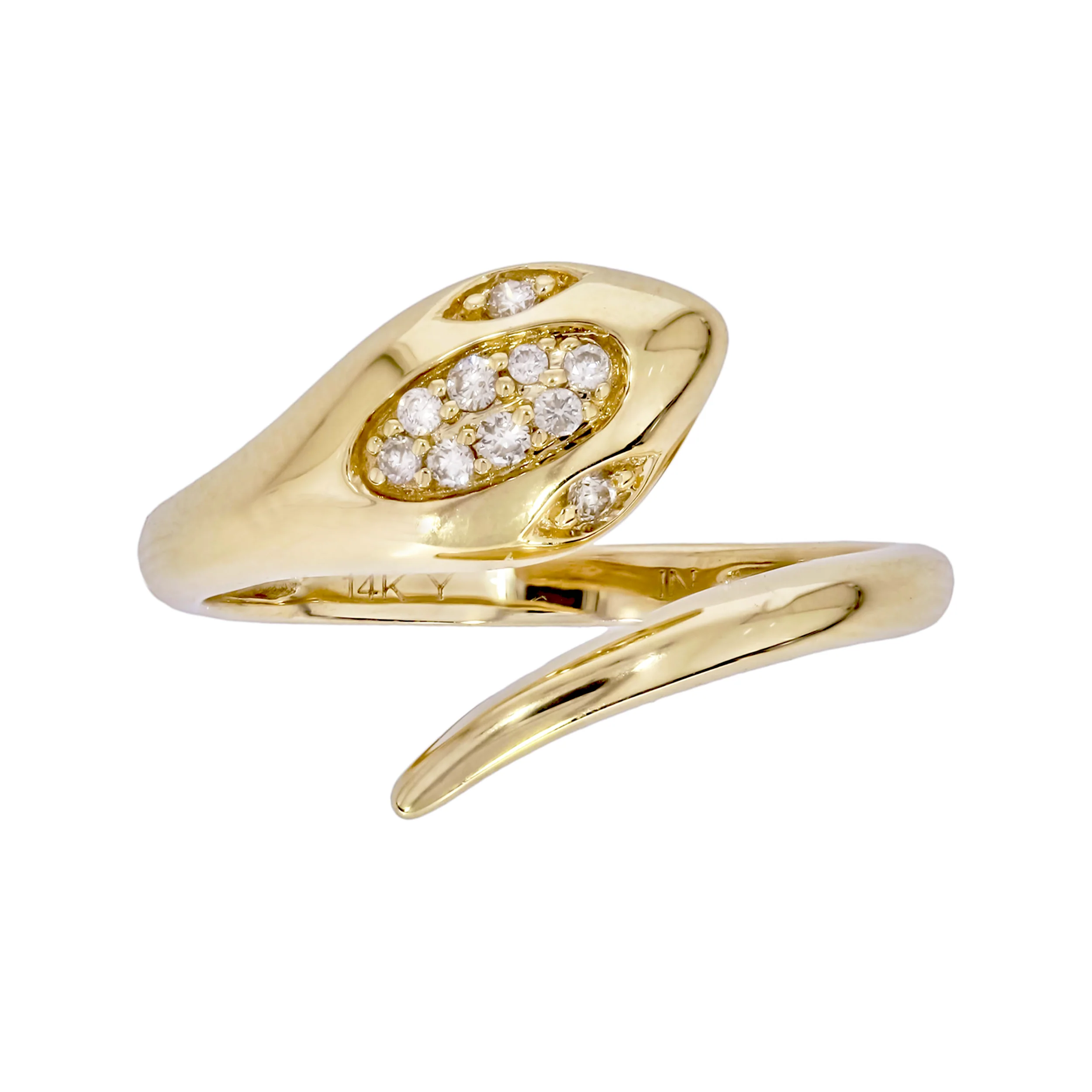 RFB18465. 14K Solid Gold Diamond Ring - Image 3