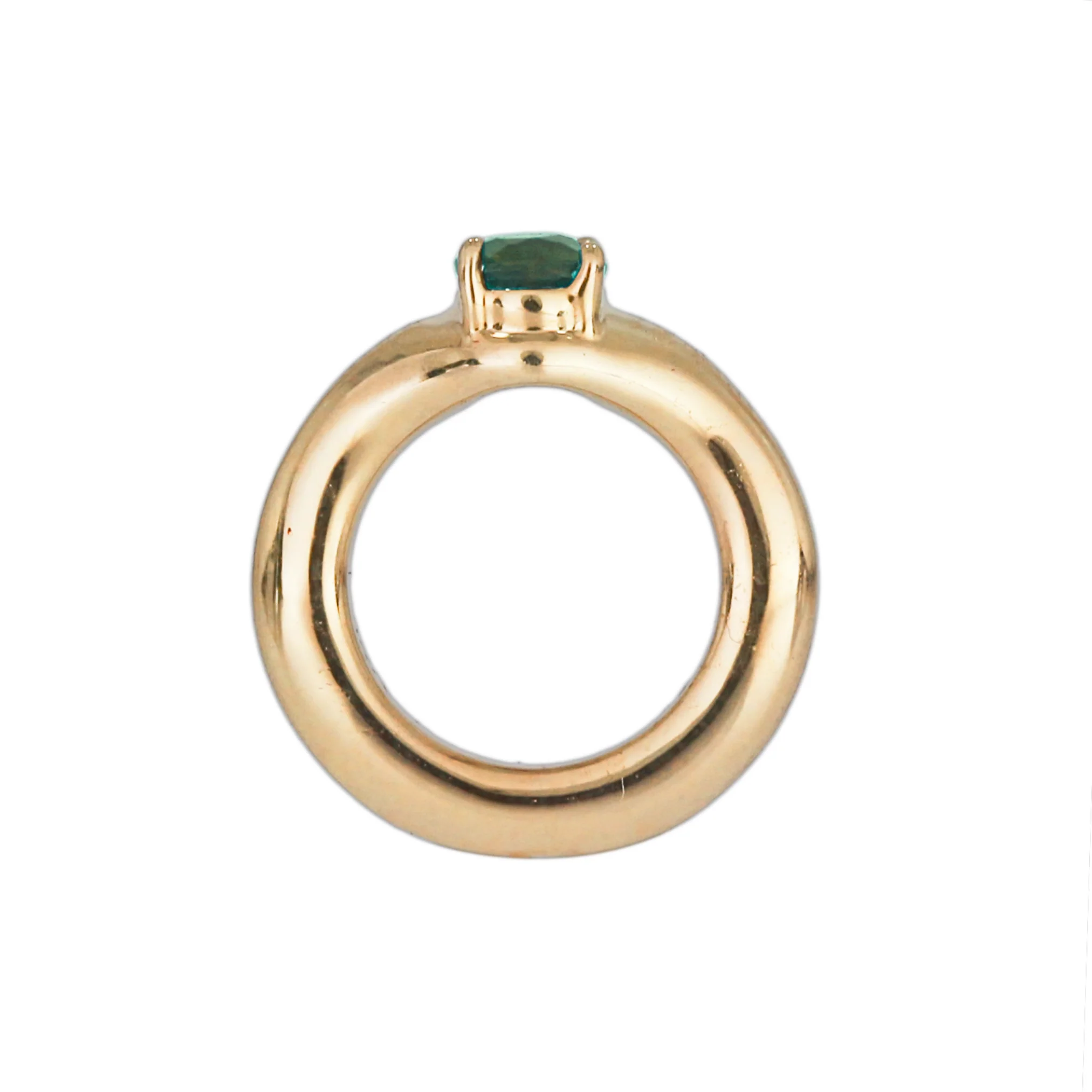 CMZ00100. 14K Solid Gold Ring Charm - Image 2