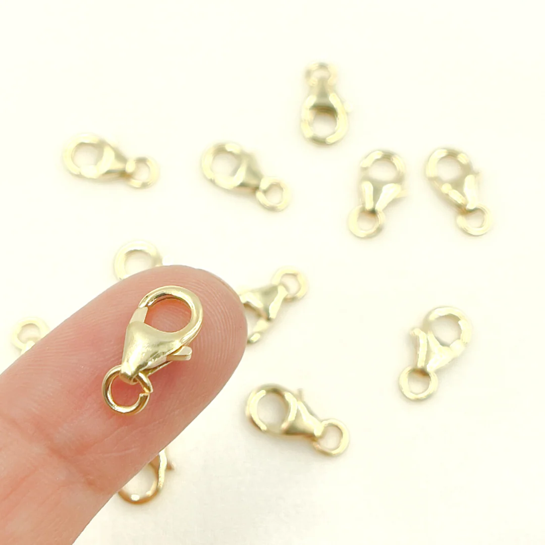 0014TC2WR14KY. 14K Solid Gold Trigger Clasp 10mm