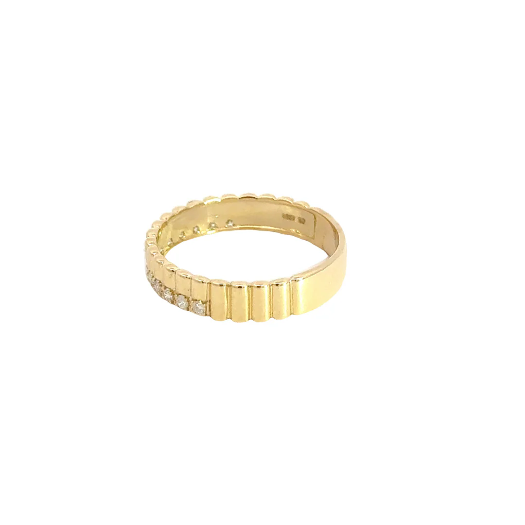 RN412598. 14K Solid Yellow Gold Diamond Ring - Image 5