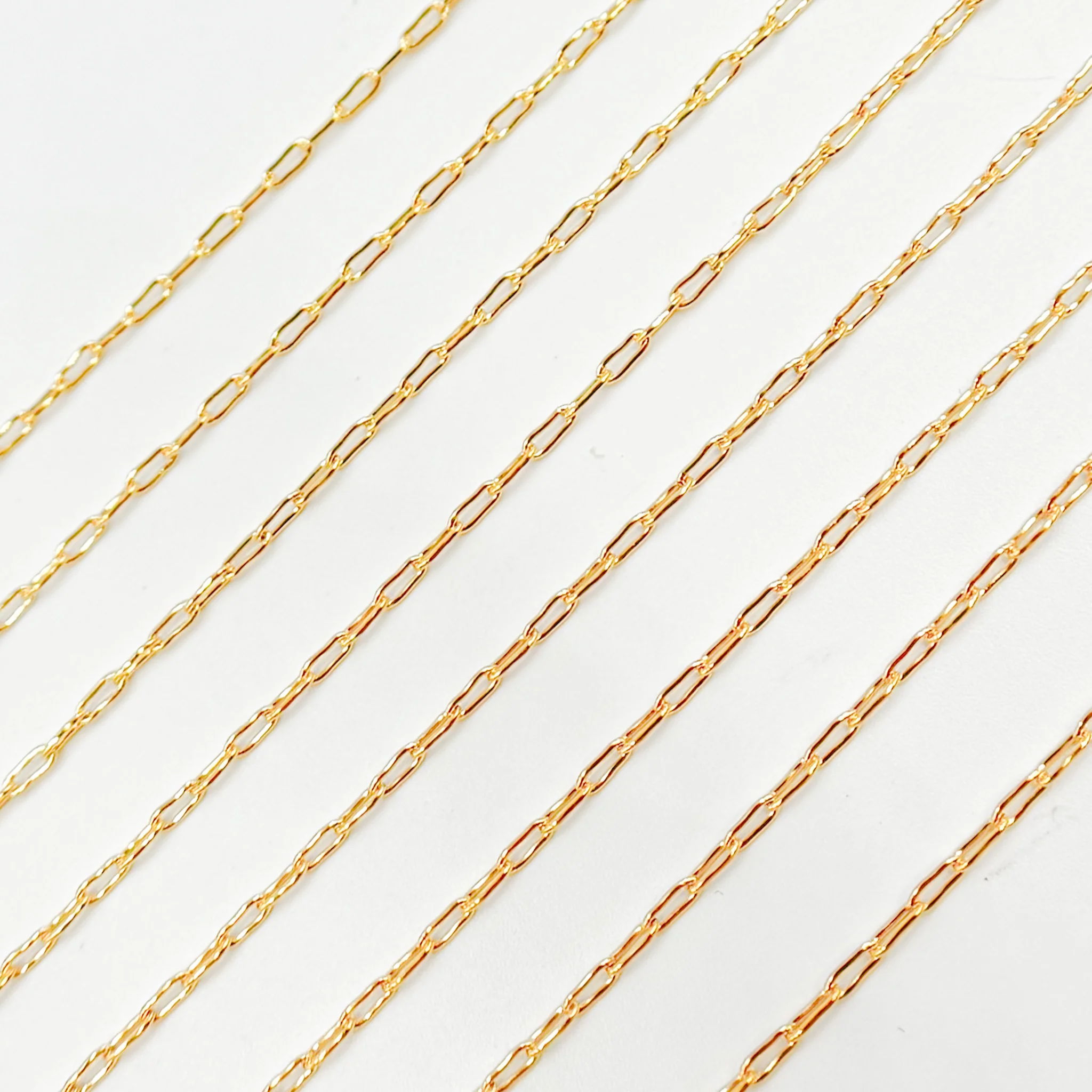 1712DRGF. 14k Gold Filled Paperclip Chain - Image 3