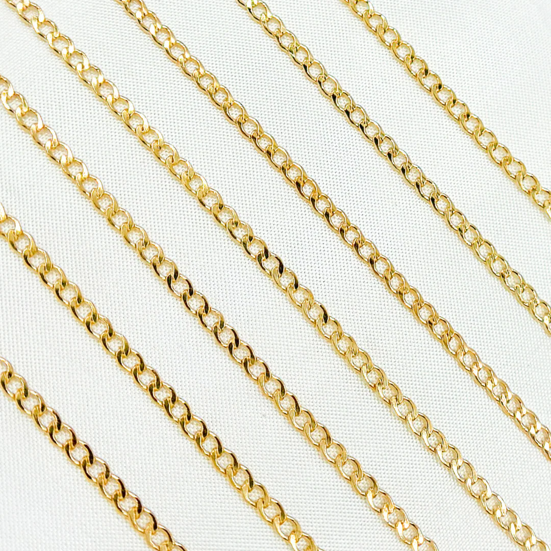 2214CHRGF. 14k Gold Filled Curb Chain - Image 5