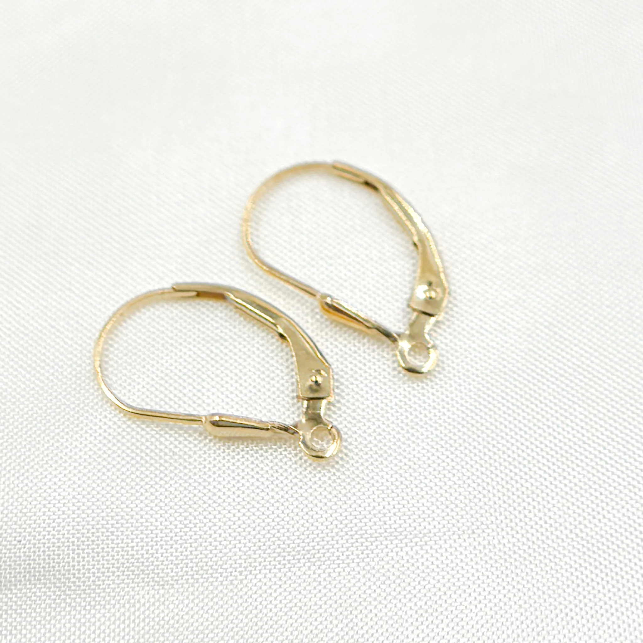 4007080GF. Gold Filled Drop Leverback with Ring - Image 3