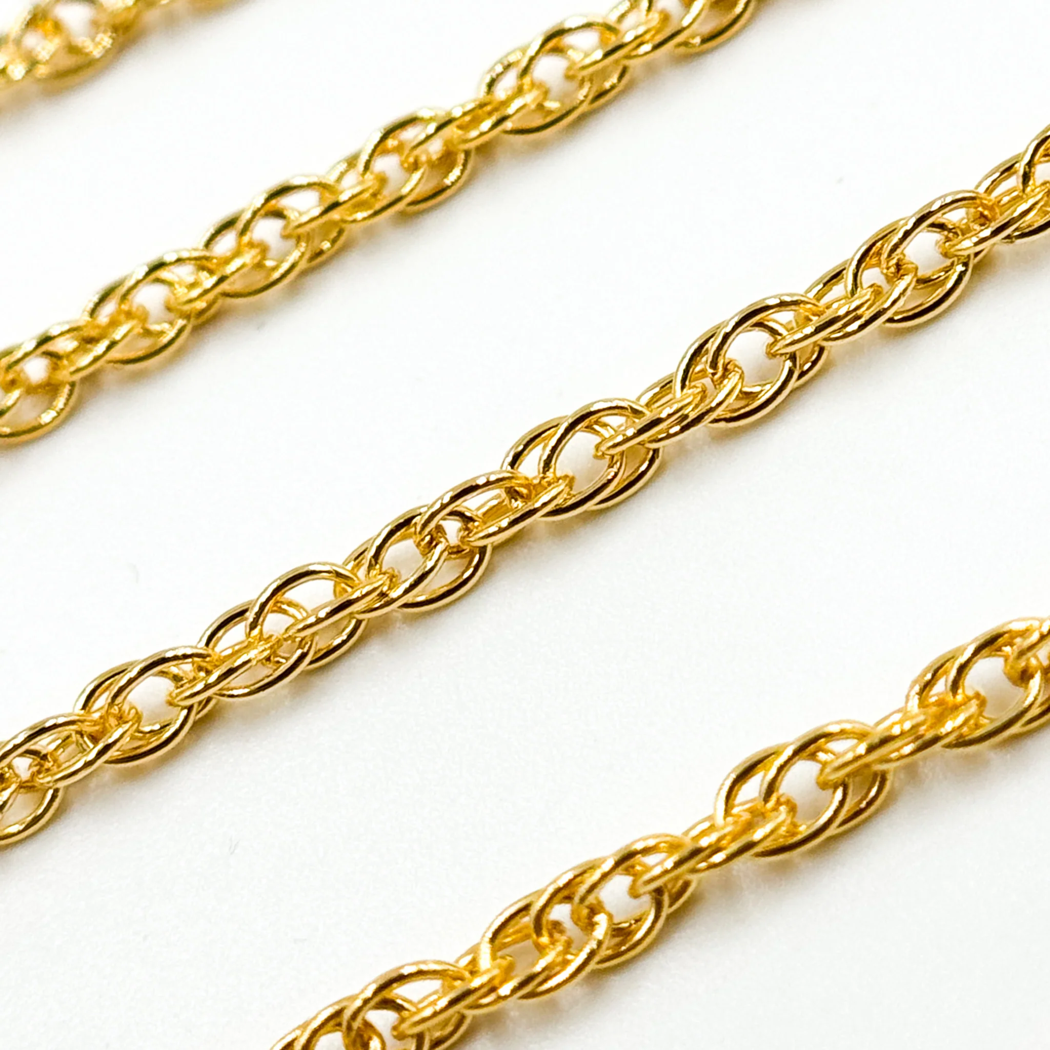 607GF. 14k Gold Filled Rope Chain - Image 2