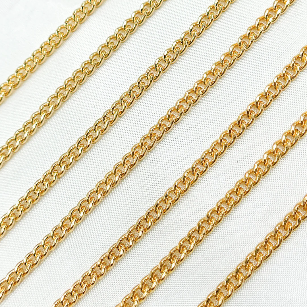 62FGF. 14k Gold Filled Curb Chain - Image 3