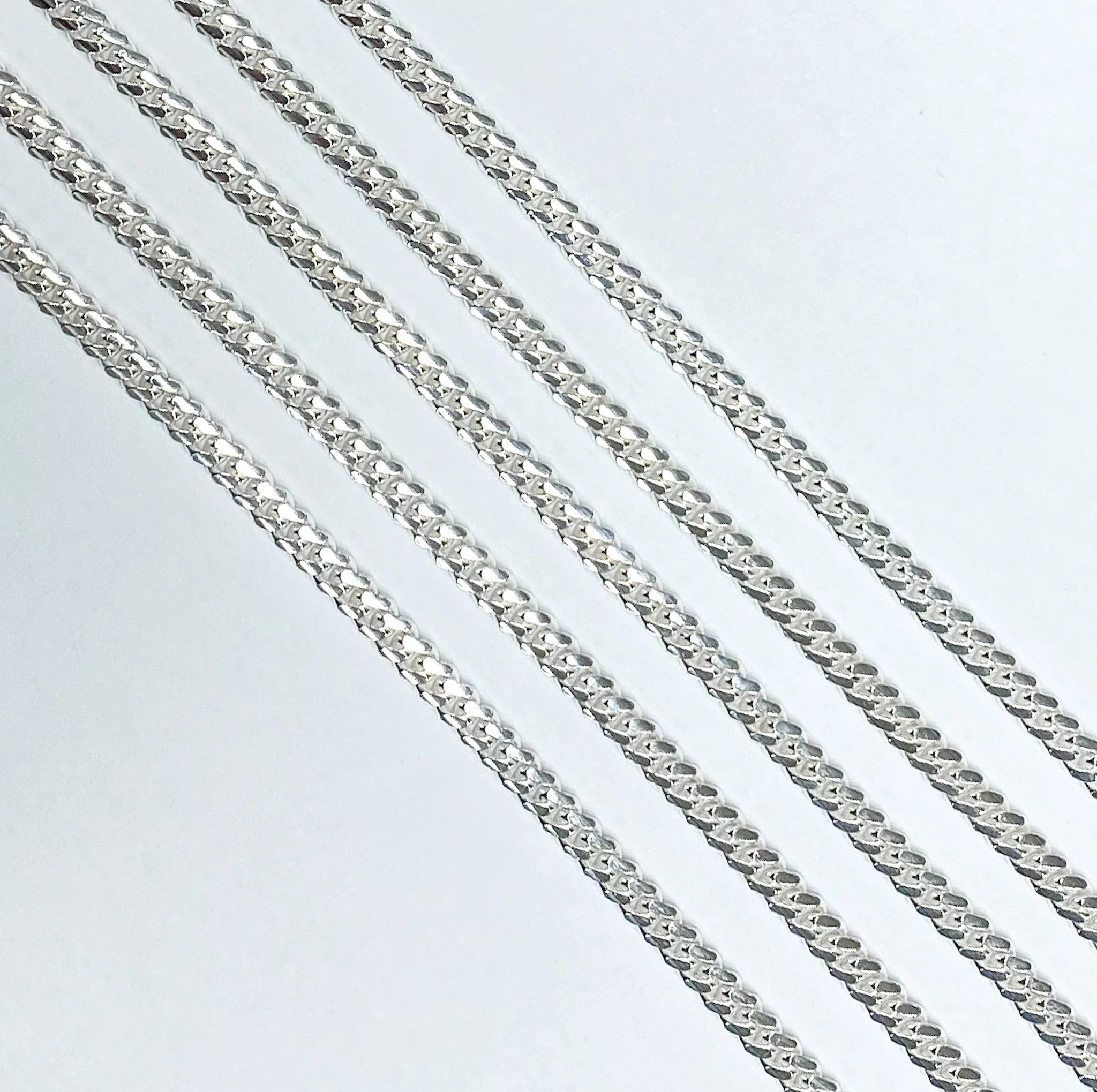 Z71SS. Sterling Silver Flat Curb Chain - Image 6