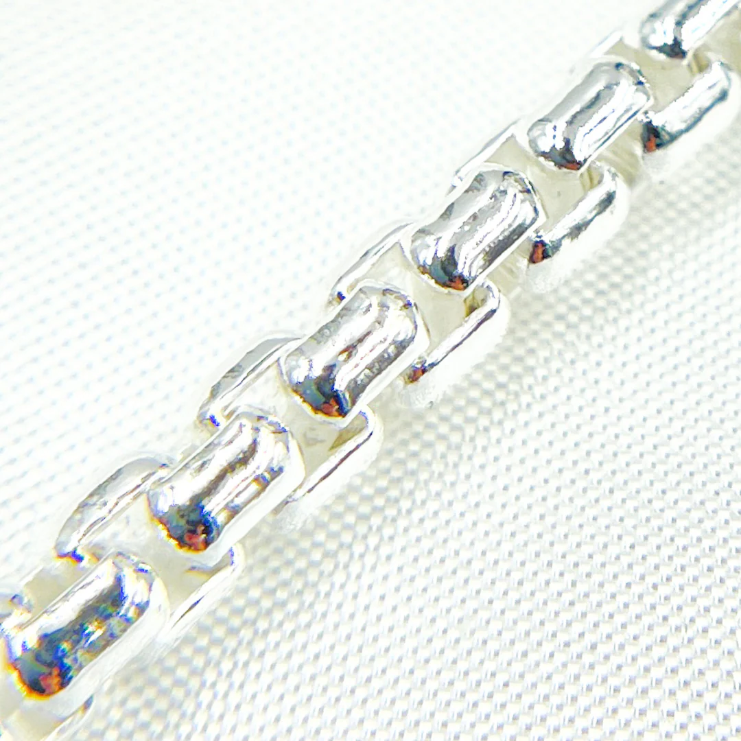 Y12SS. Sterling Silver Smooth Box Chain - Image 3