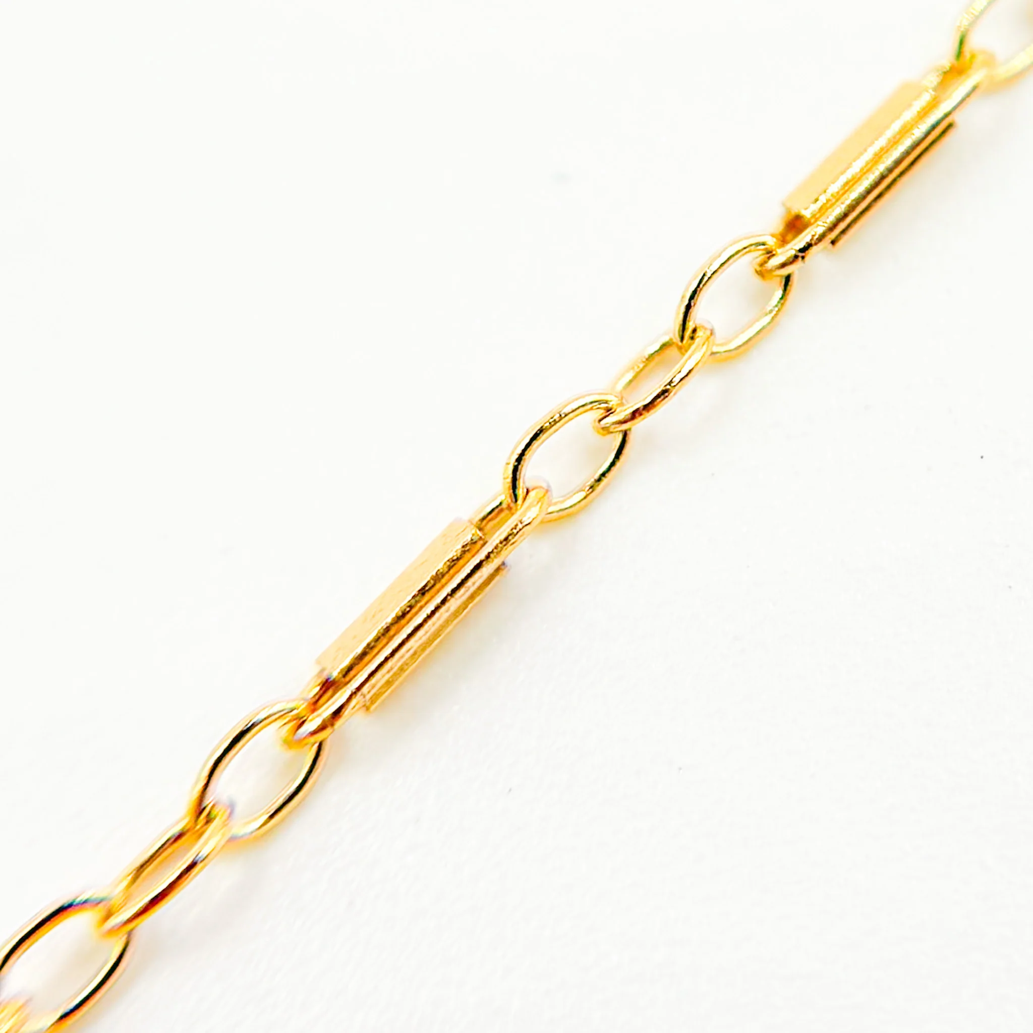 A900B/SPGF. 14K Gold-Filled Cable Tube Chain - Image 2