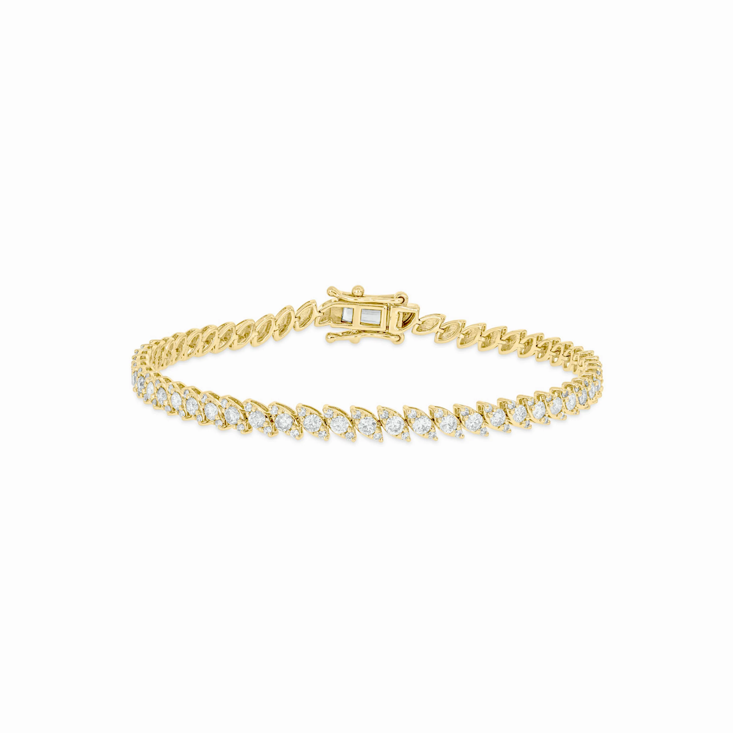 BFN60875. 14K Solid Gold Diamond Bangle