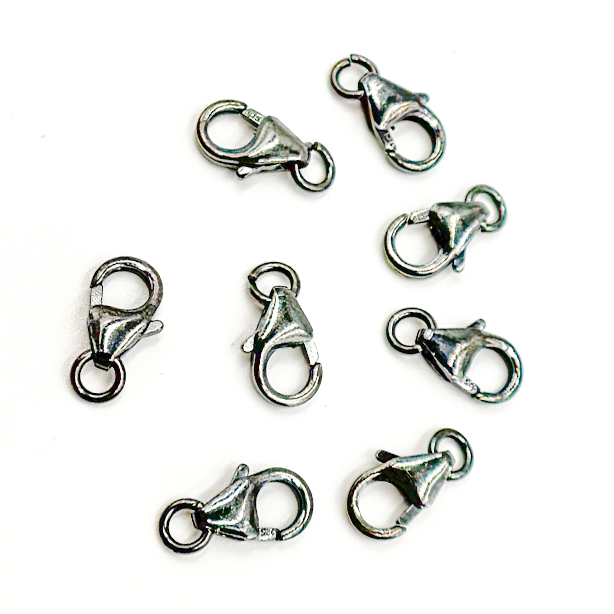 0925NTC1WRBR. 8MM Black Rhodium Trigger Clasp - Image 3