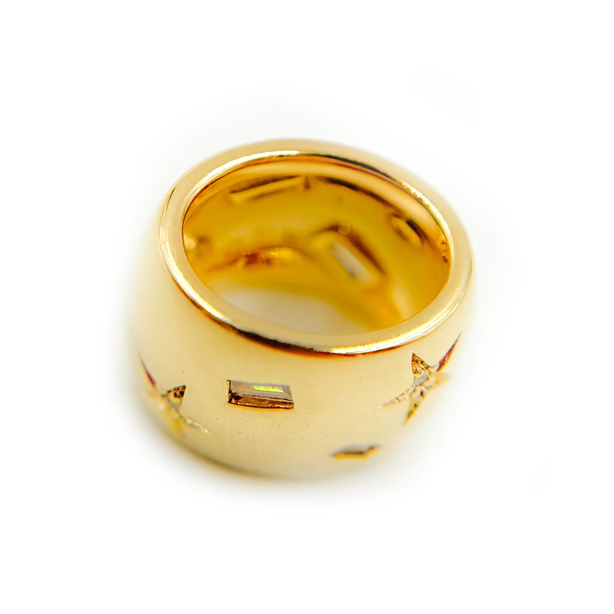CMA00195. 14K Solid Gold Ring Charm - Image 2