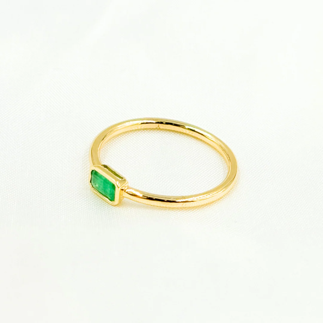 CR96339. 14k Solid Gold Gemstone Ring - Image 3