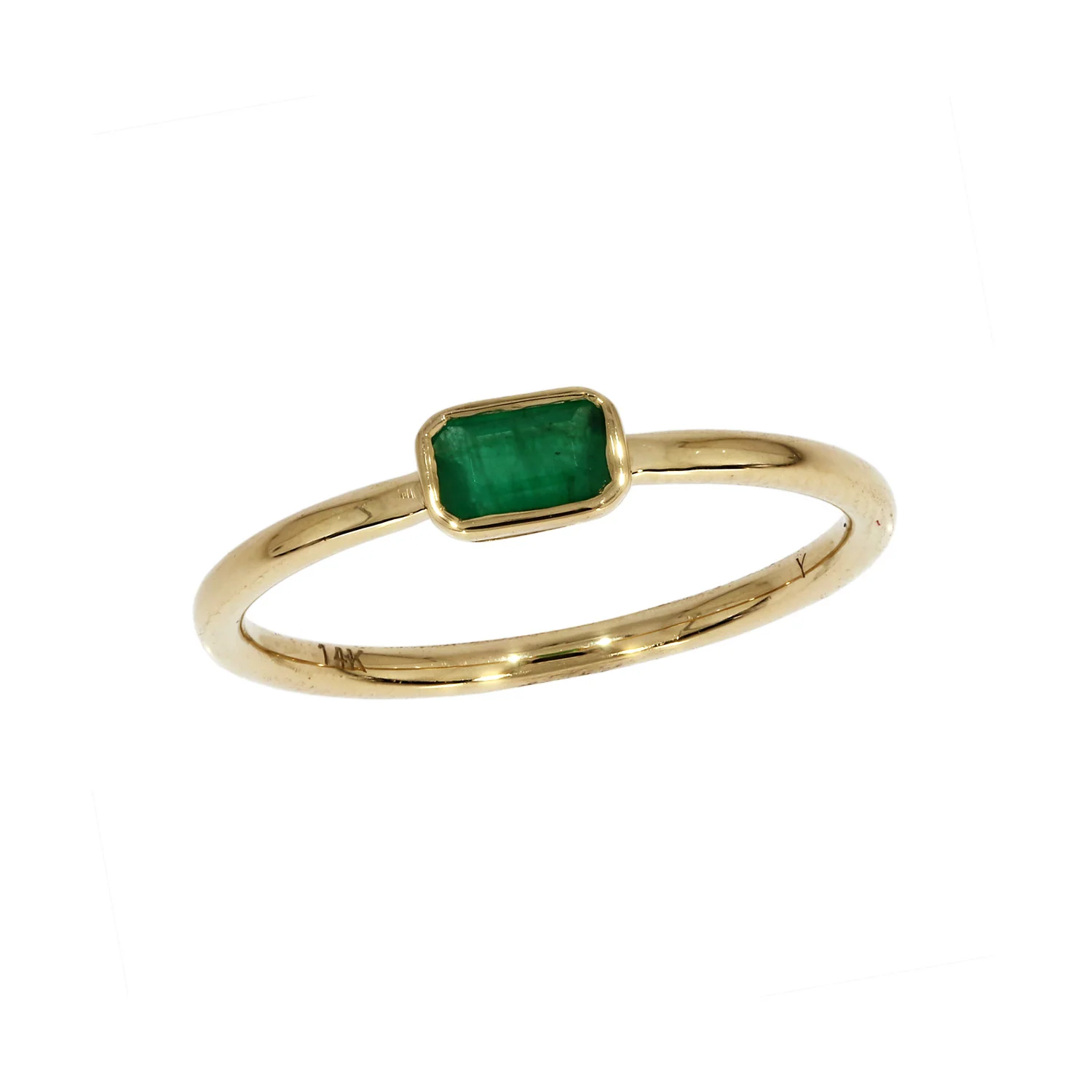 CR96339. 14k Solid Gold Gemstone Ring - Image 8