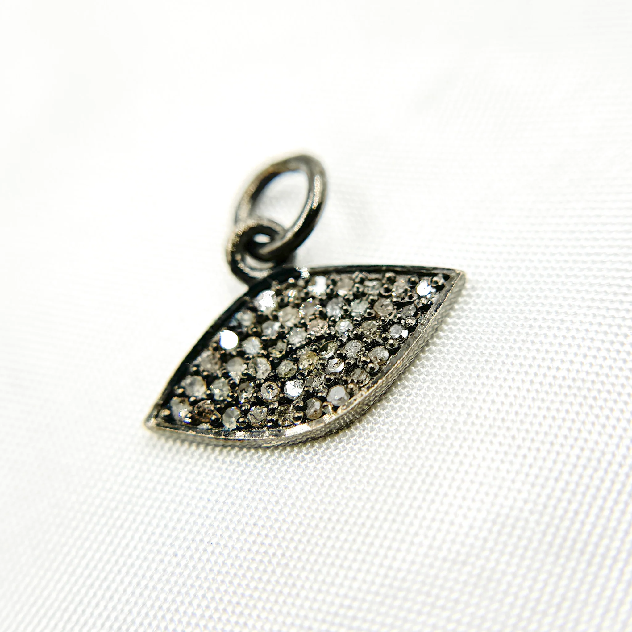 DC337. Diamond Sterling Silver Eye Charm - Image 9