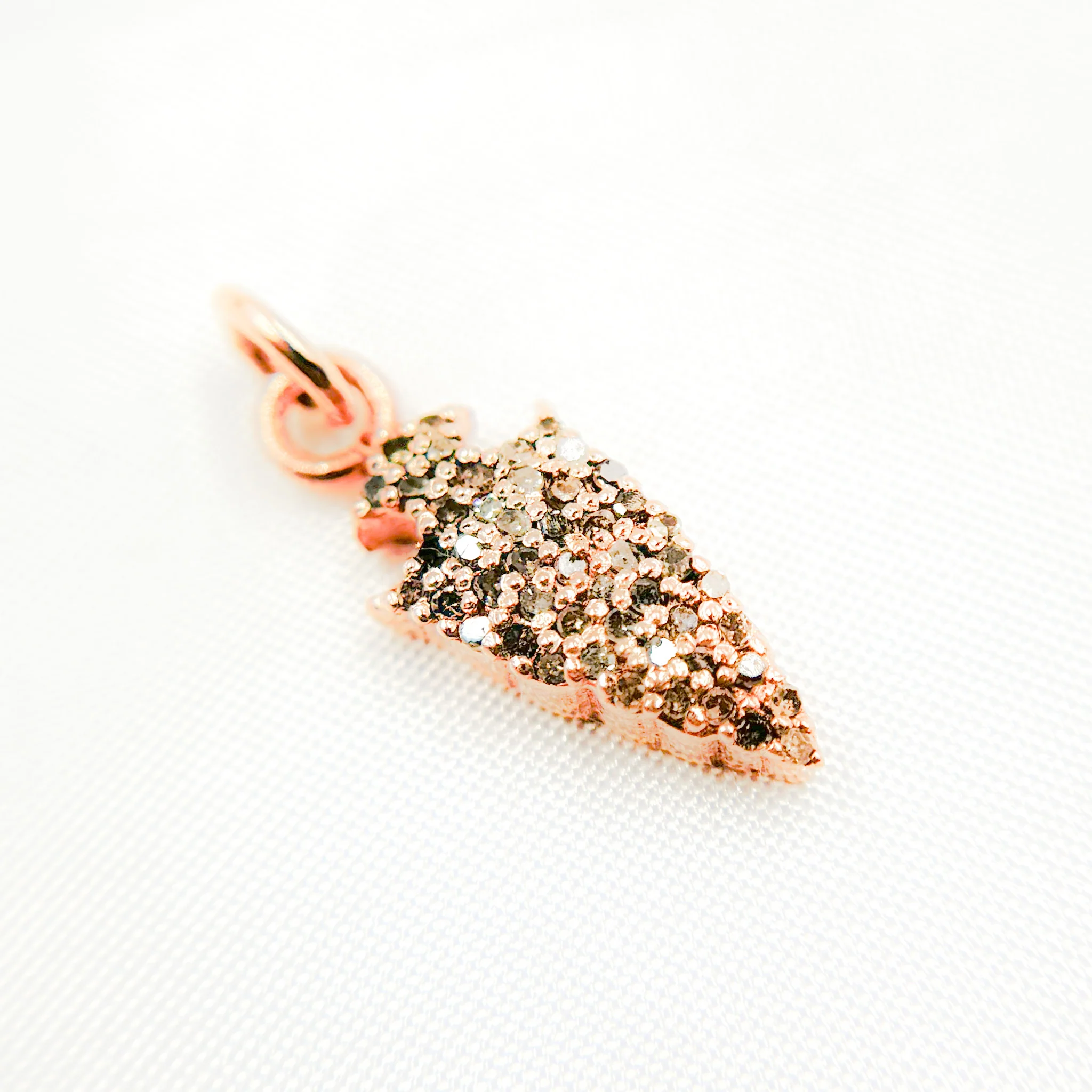DC352. Diamond Sterling Silver Arrowhead Charm - Image 3