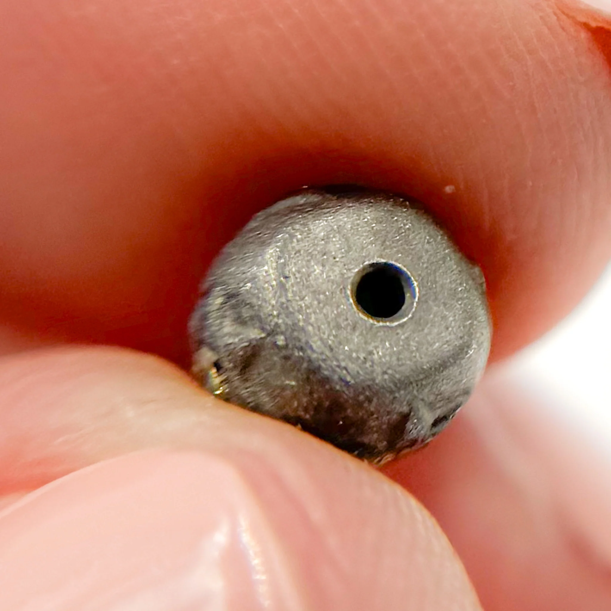 DC1106. Diamond Sterling Silver Round Bead - Image 4
