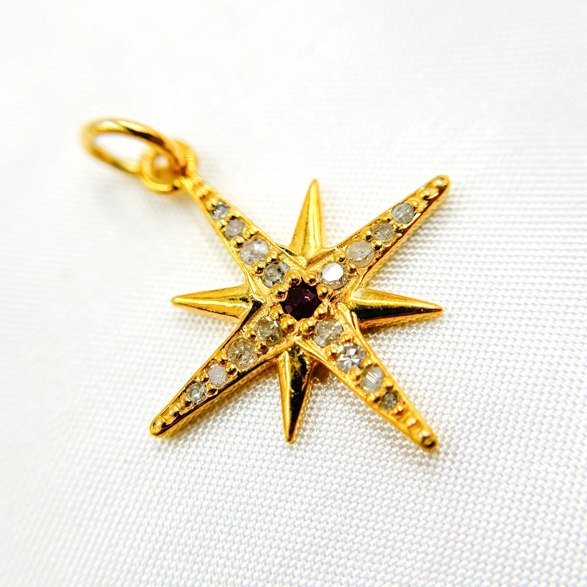 DC450. Diamond Star Pendant - Image 4
