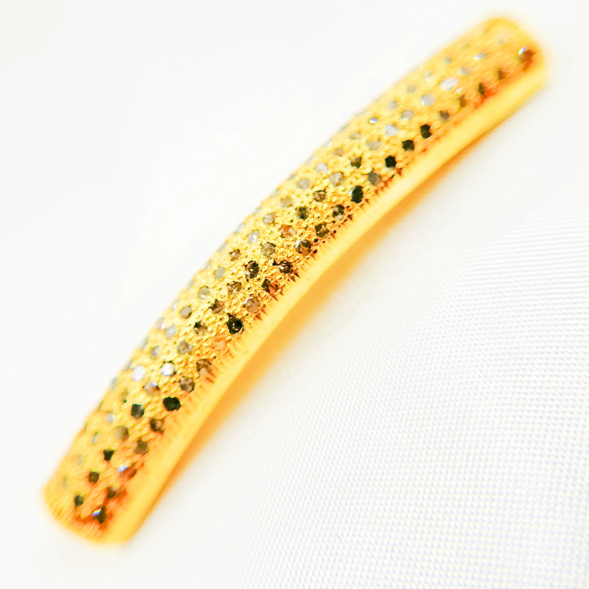DC965. Diamond Sterling Silver Long Tube Connector - Image 3